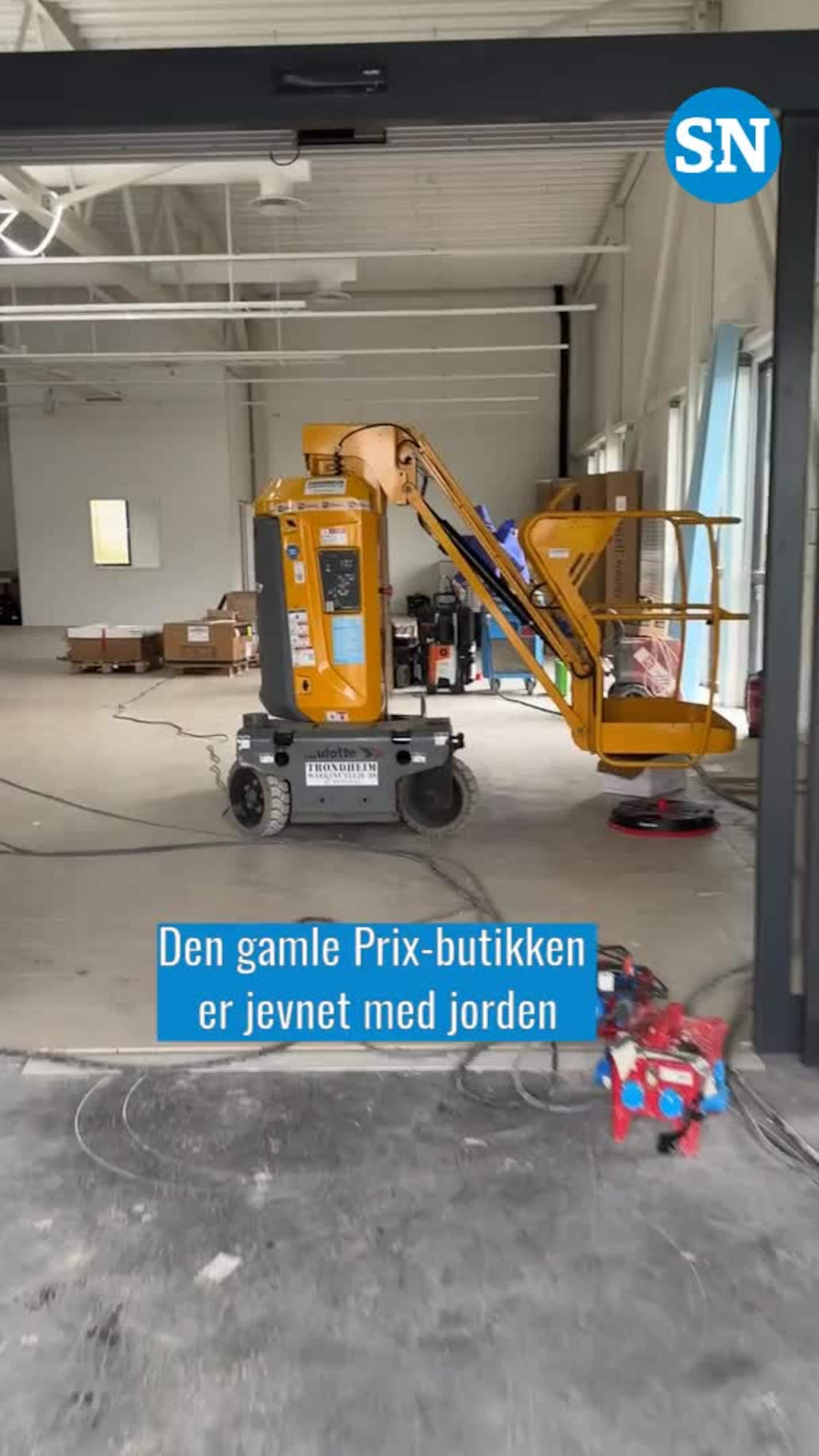 Bli med inn i den helt nye matbutikken