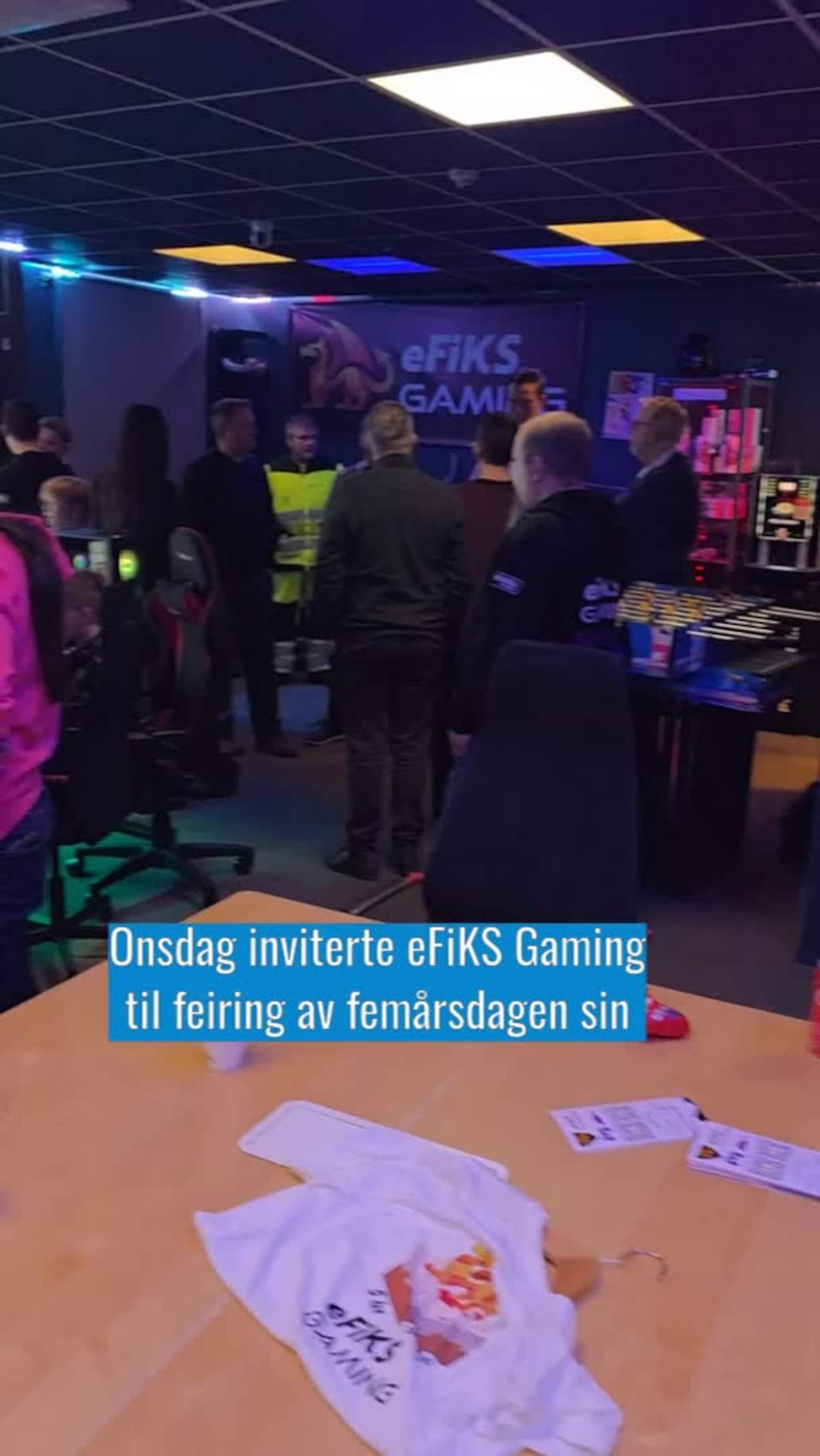 eFiKS Gaming feiret fem år