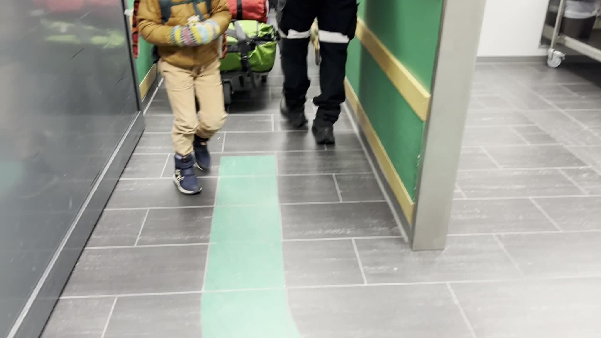 Slik jobber labradoren Uzzi i tollen på Værnes