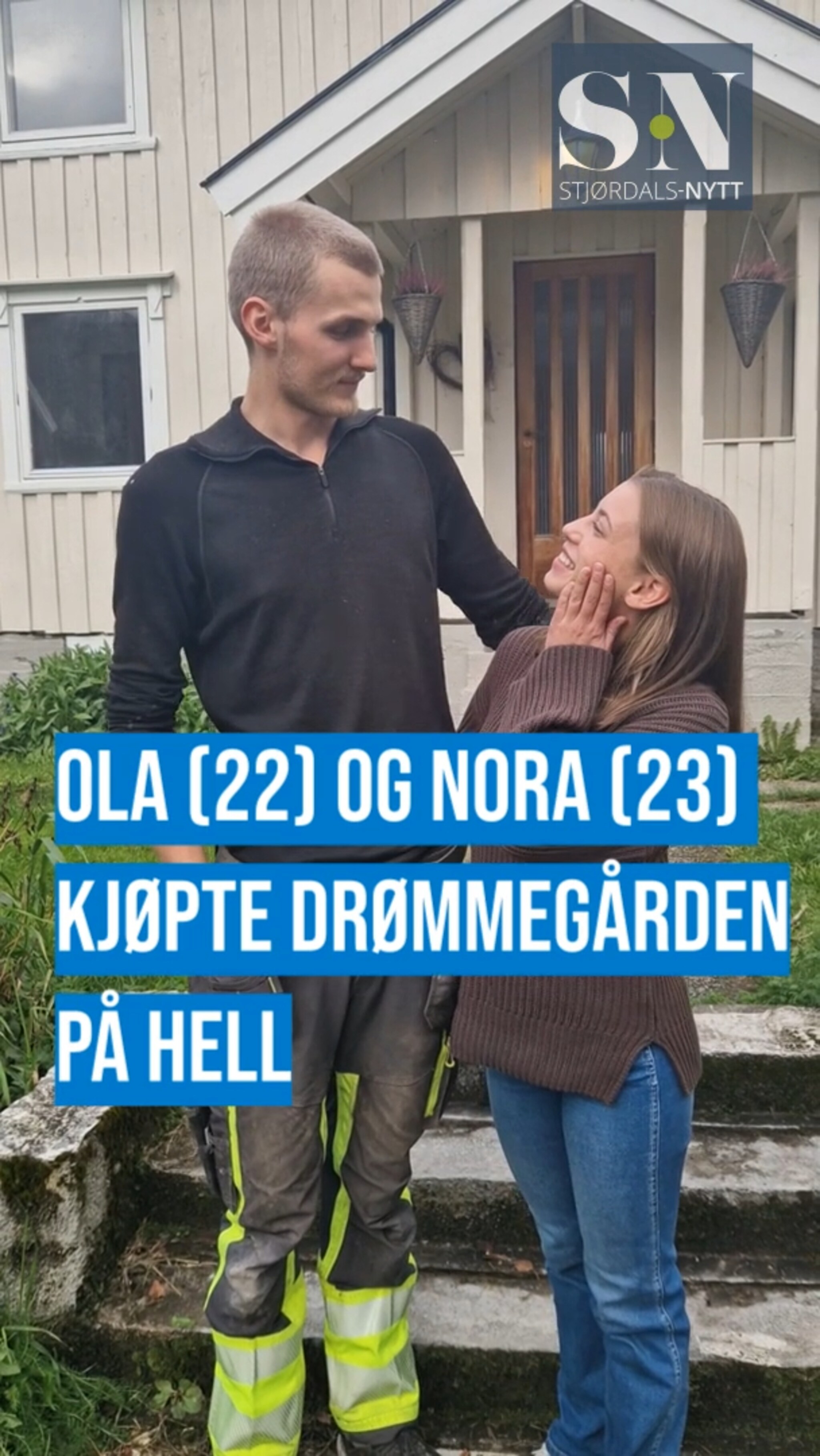 Ola (22) og Nora (23) kjøpte drømmegården