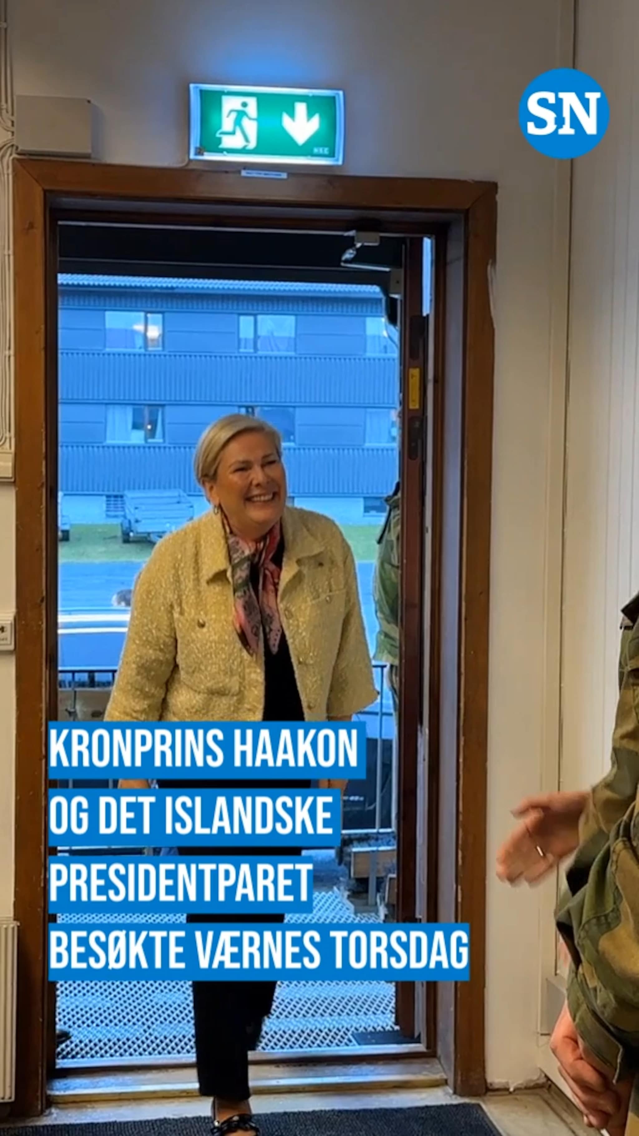 Celebert besøk på Værnes torsdag