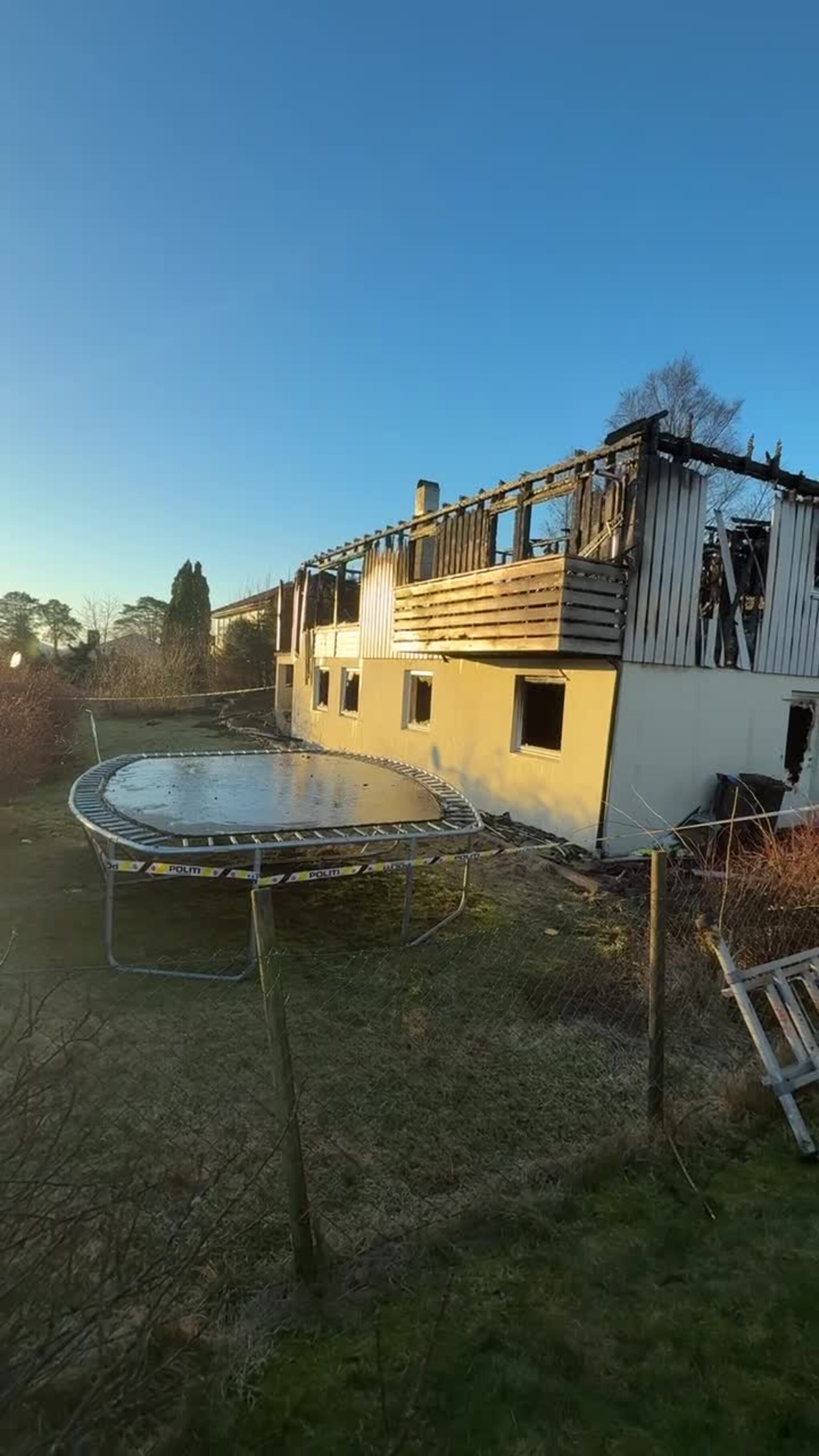 Branntomta på Frekhaug