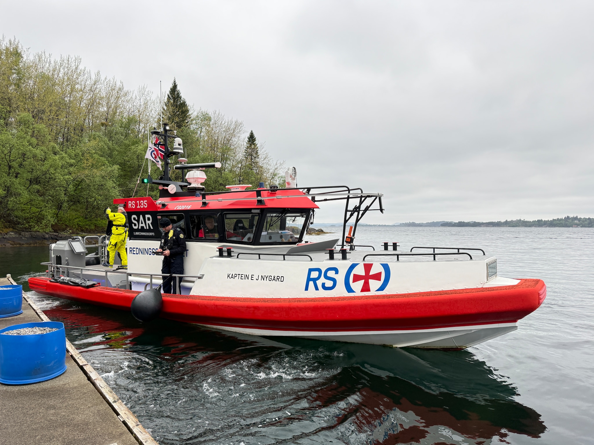 "Job well done" – "Kaptein E J Nygård" kan returnere til Kilstraumen.