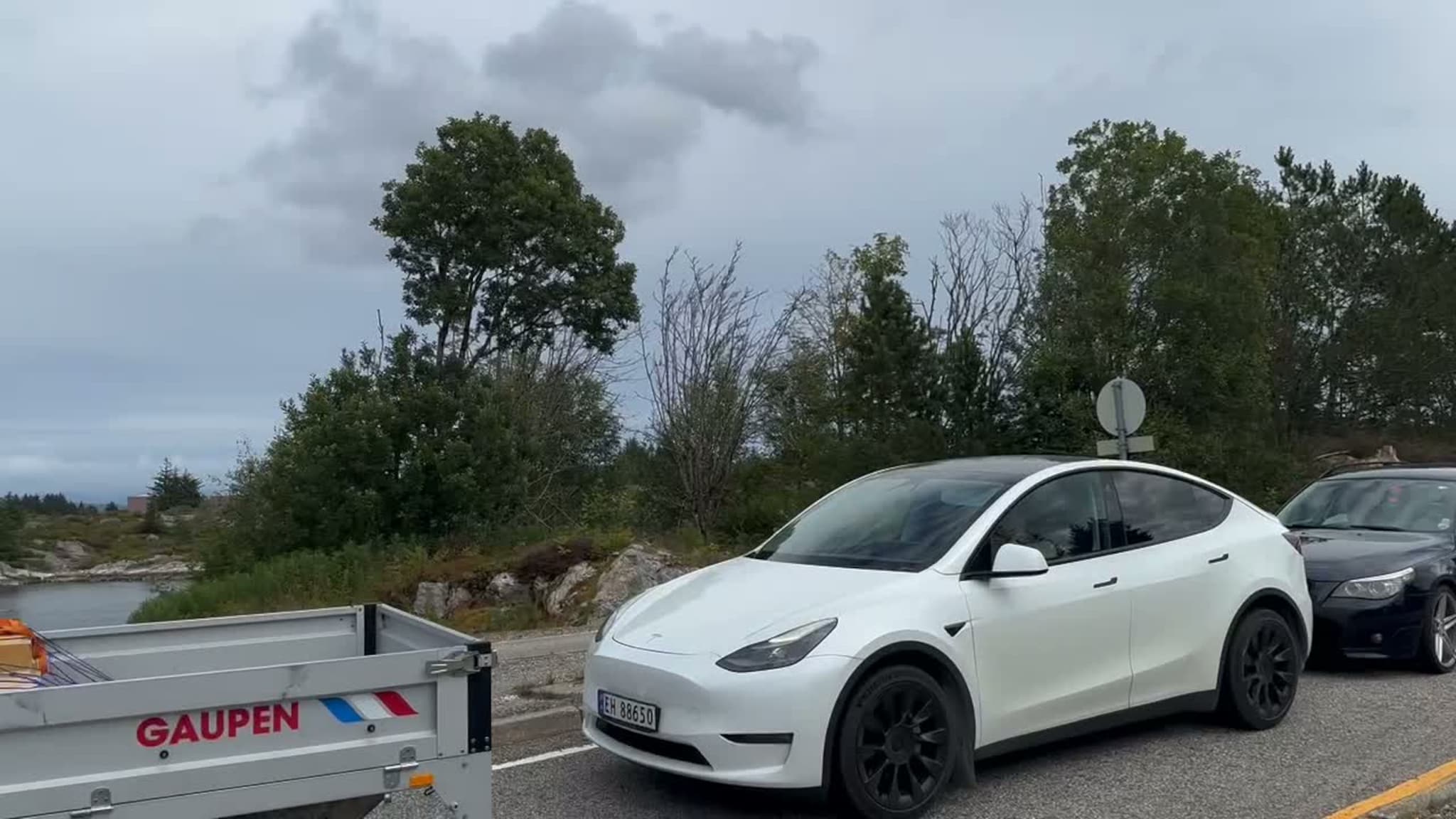 Full ferjekai i Leirvågen