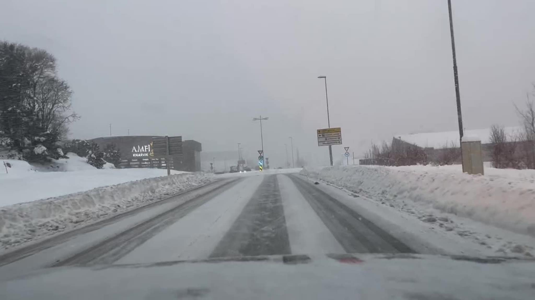 Snødrev i Knarvik 5.1