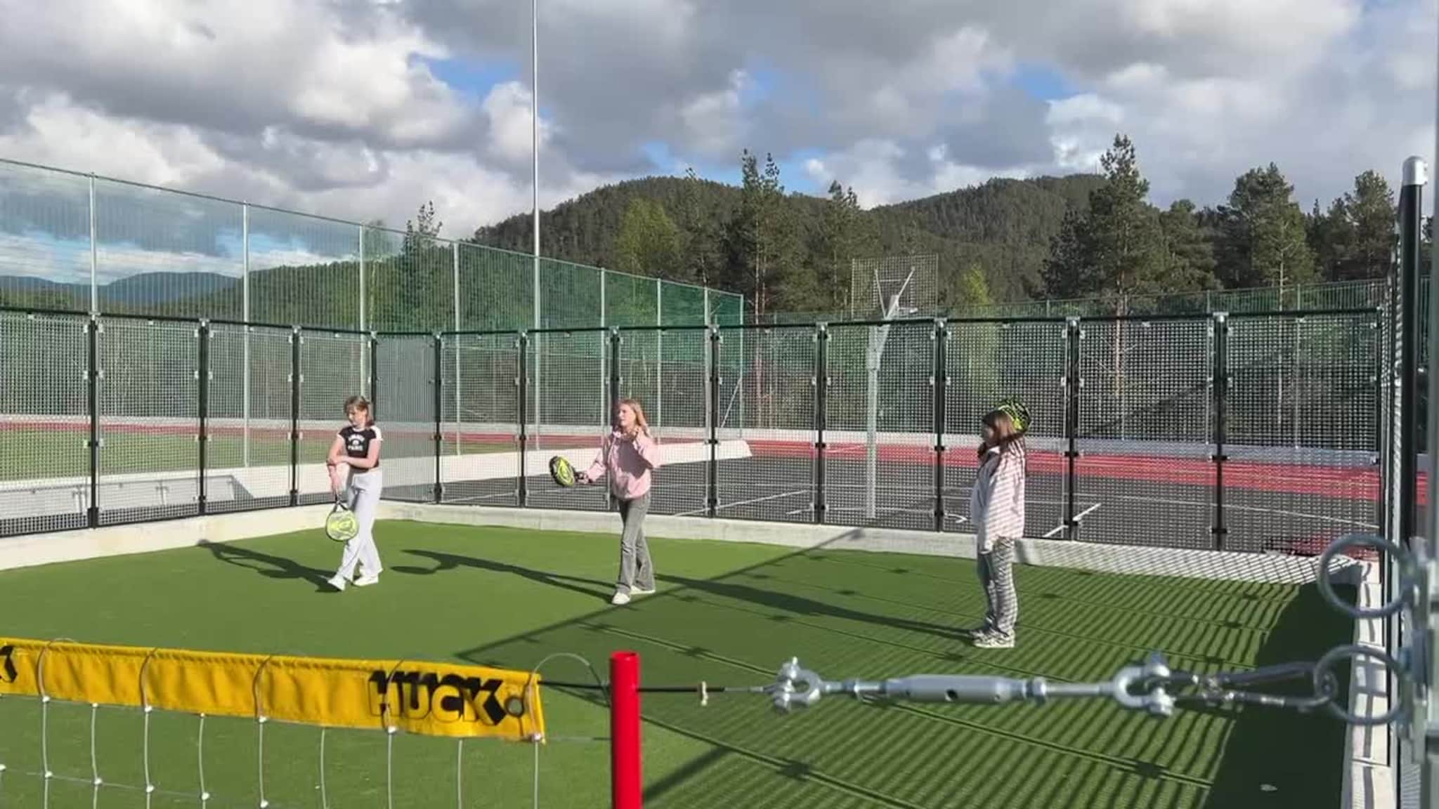 No kan du spele padel i Masfjorden