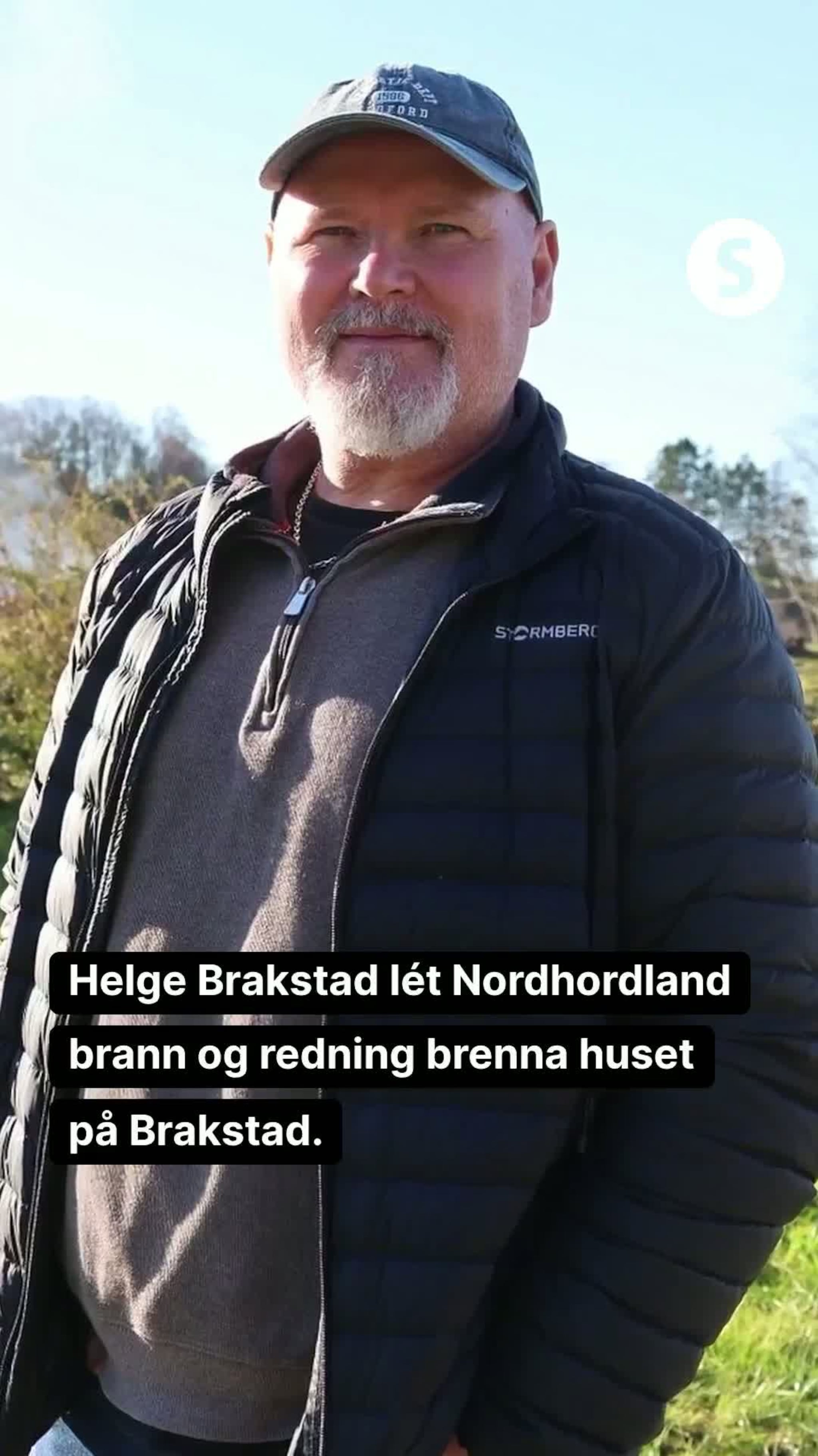 Helge lét huset brenna ned