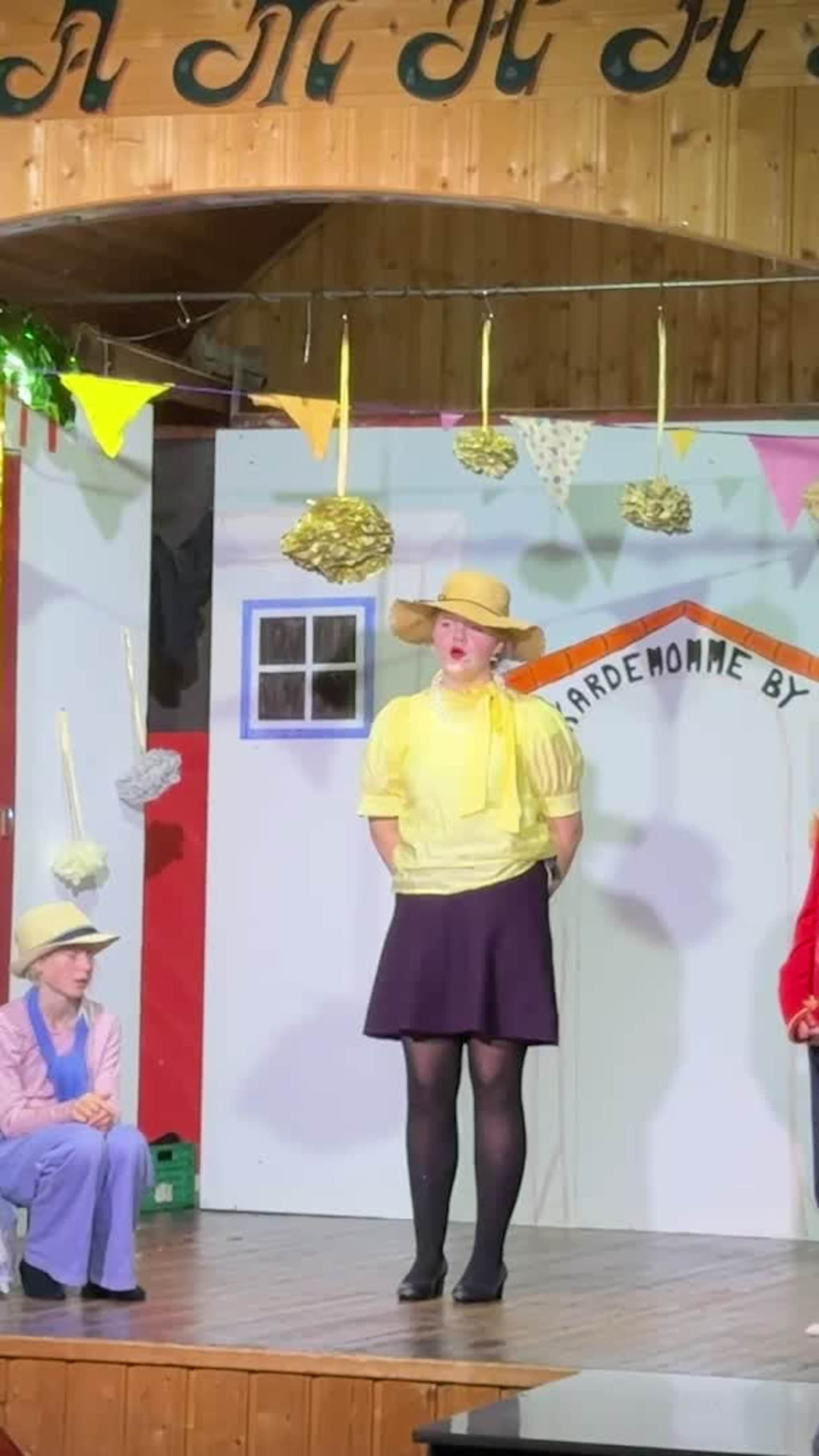 Tante Sofie song for barnehagane i Alversund