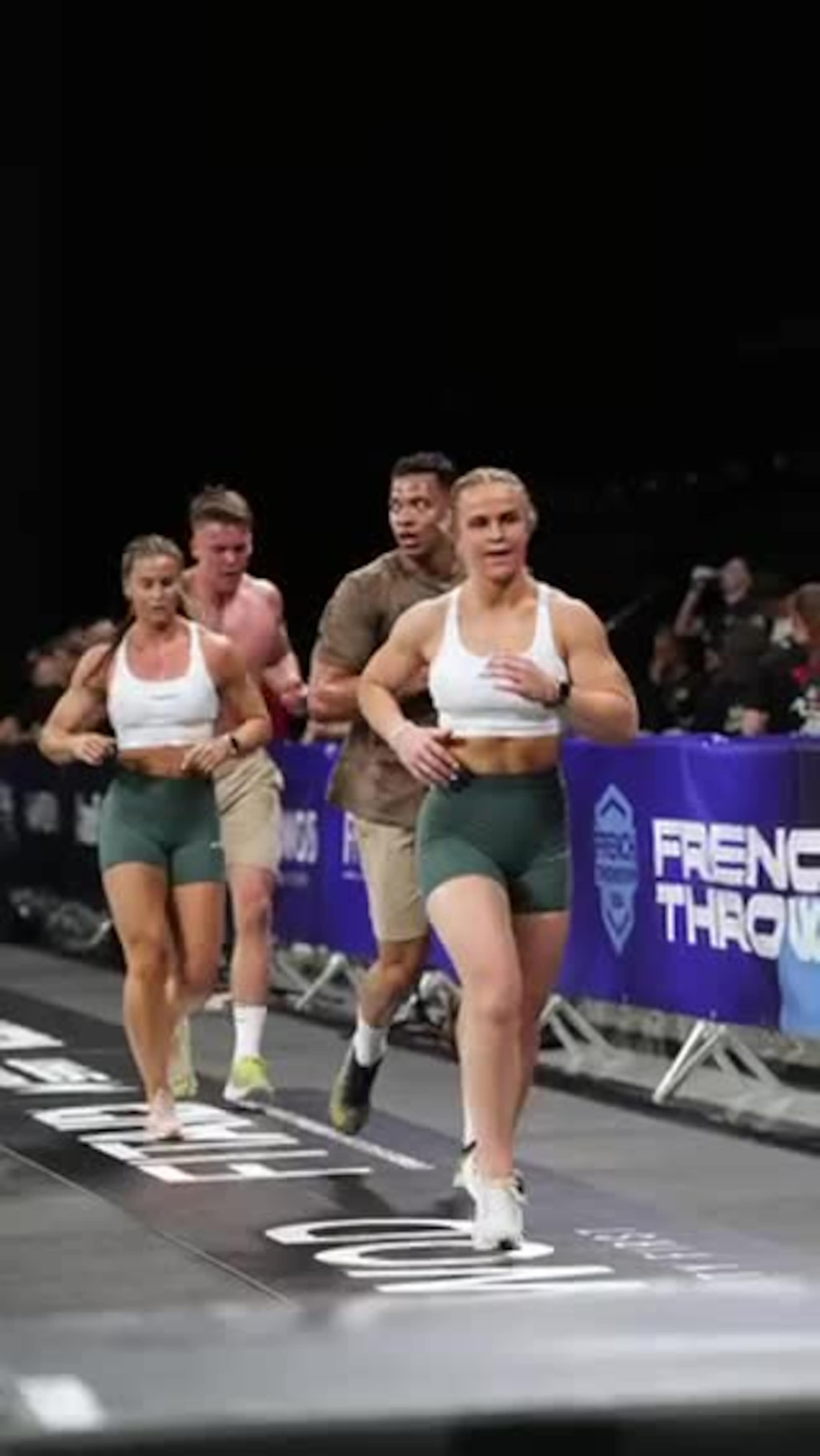 Fekk 4. plass under Crossfit-EM
