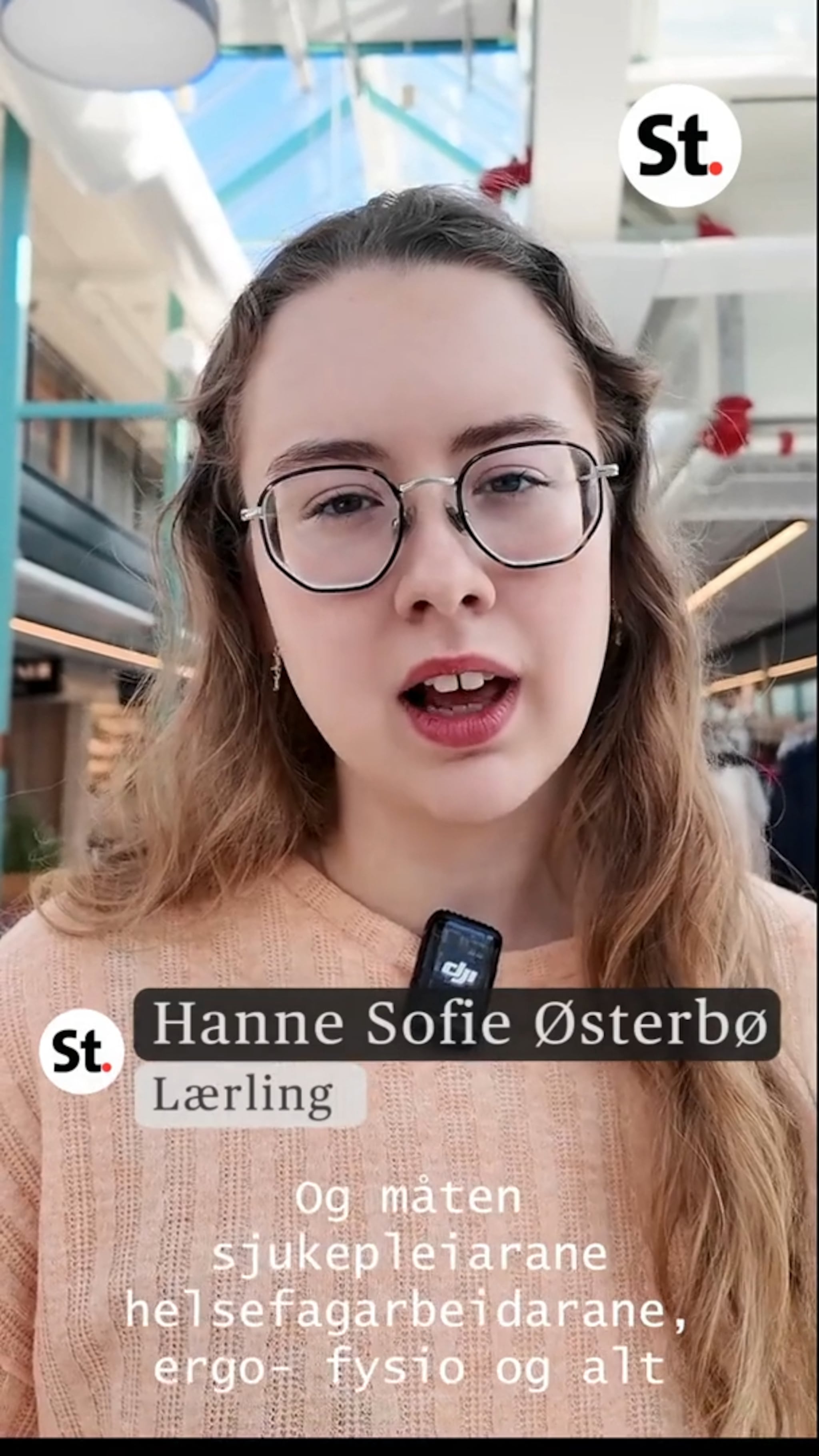 Difor valde Hanne Sofie helsefag