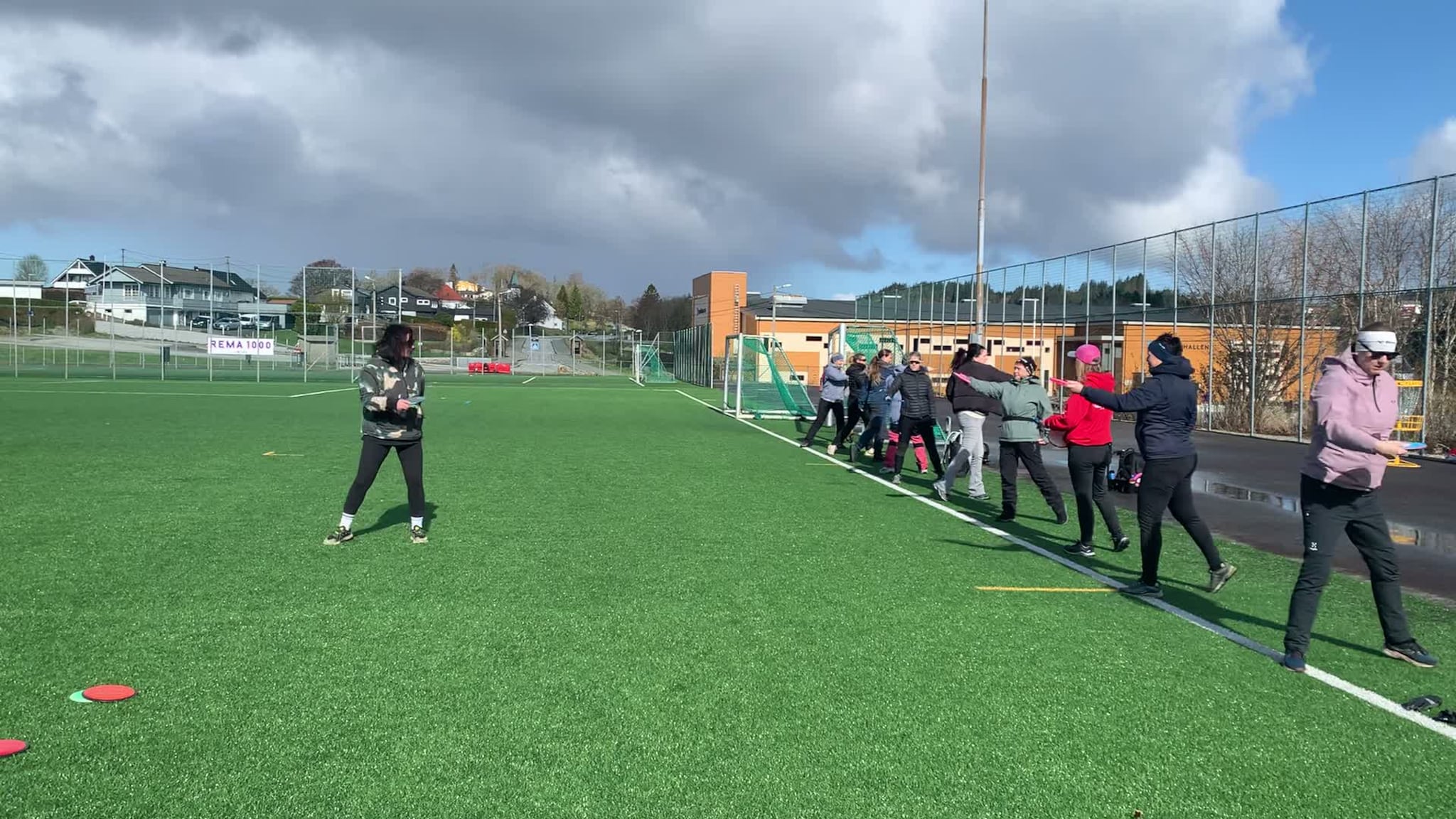Reine diskgolfdansen