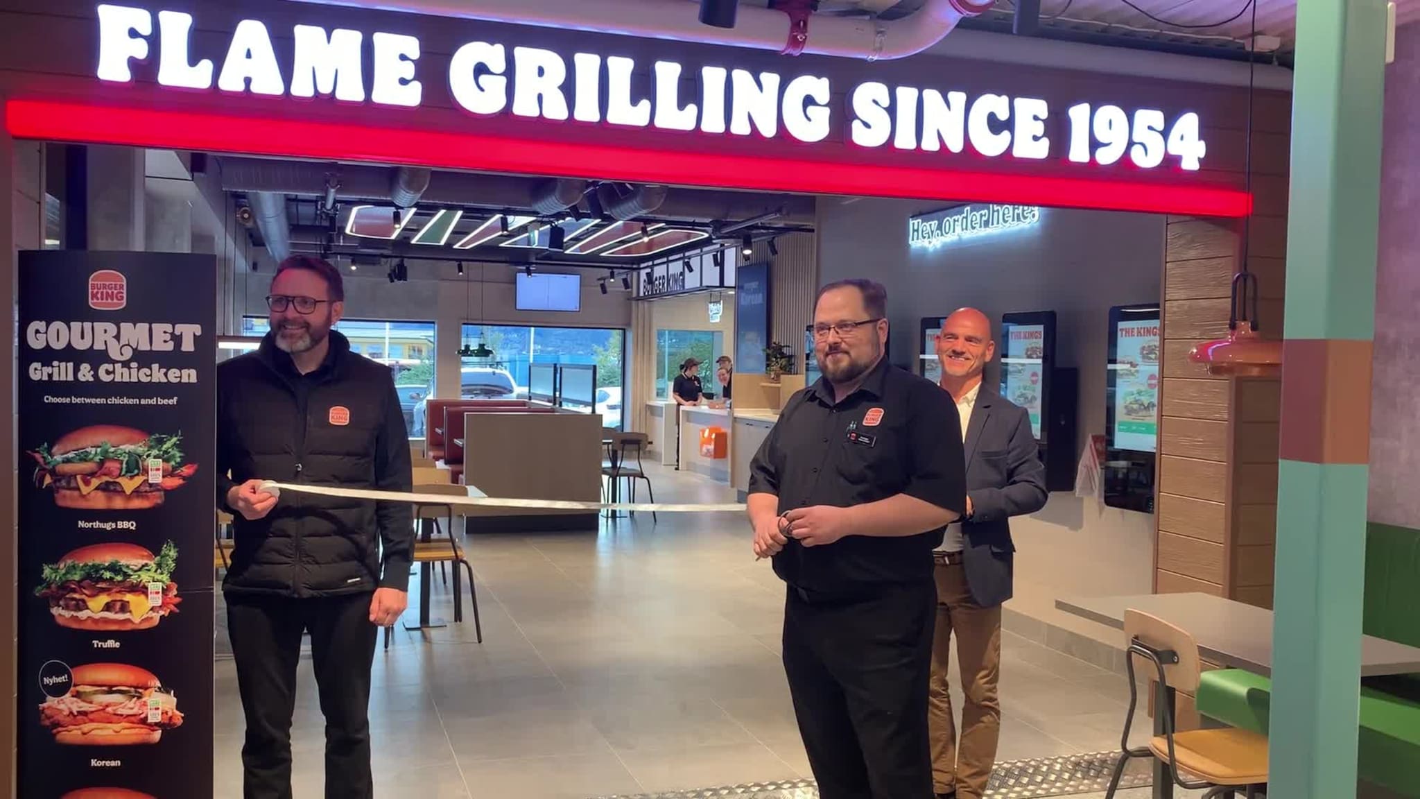 Her opnar Burger King Knarvik