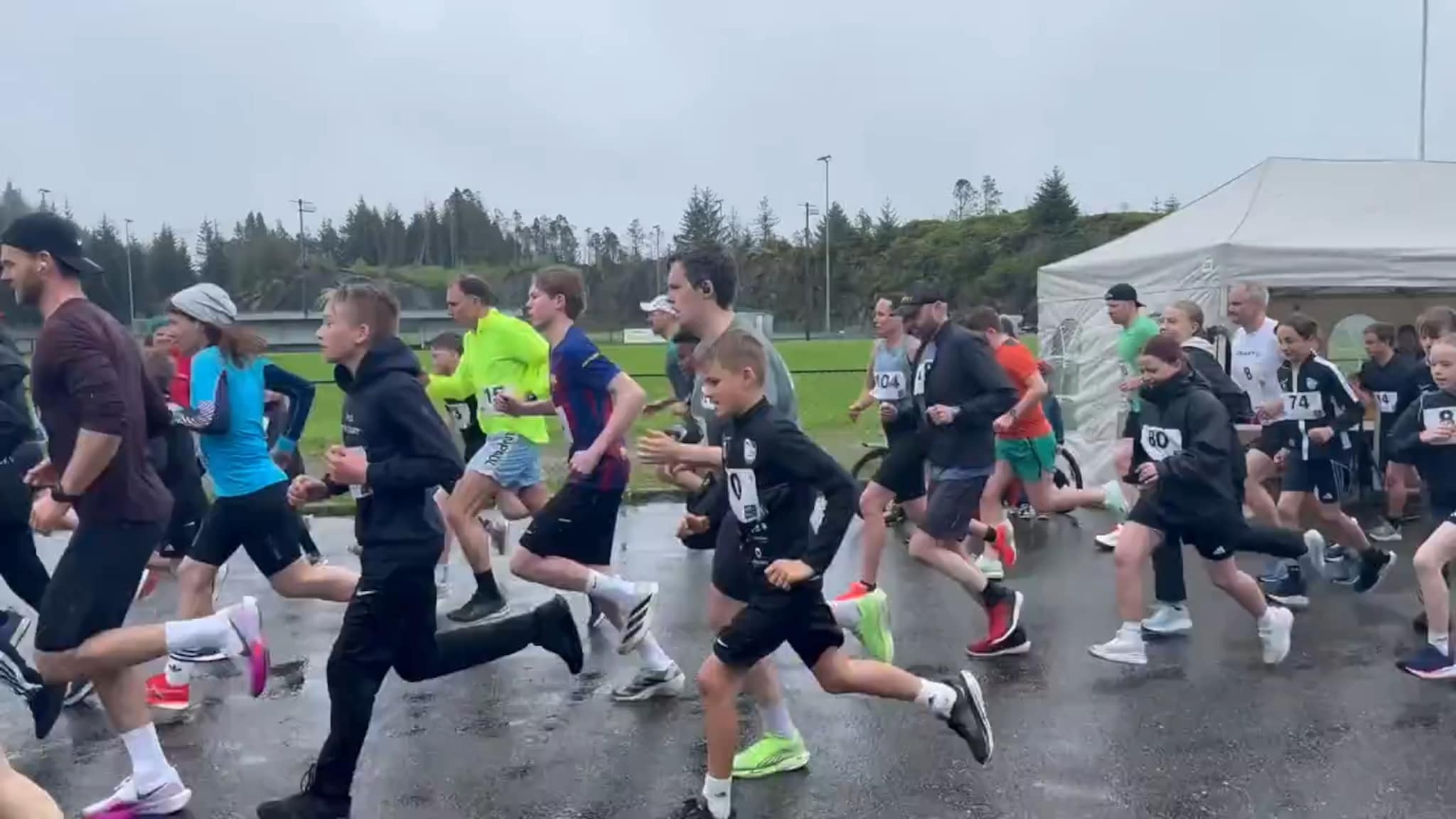 Startskot for Radøyløpet