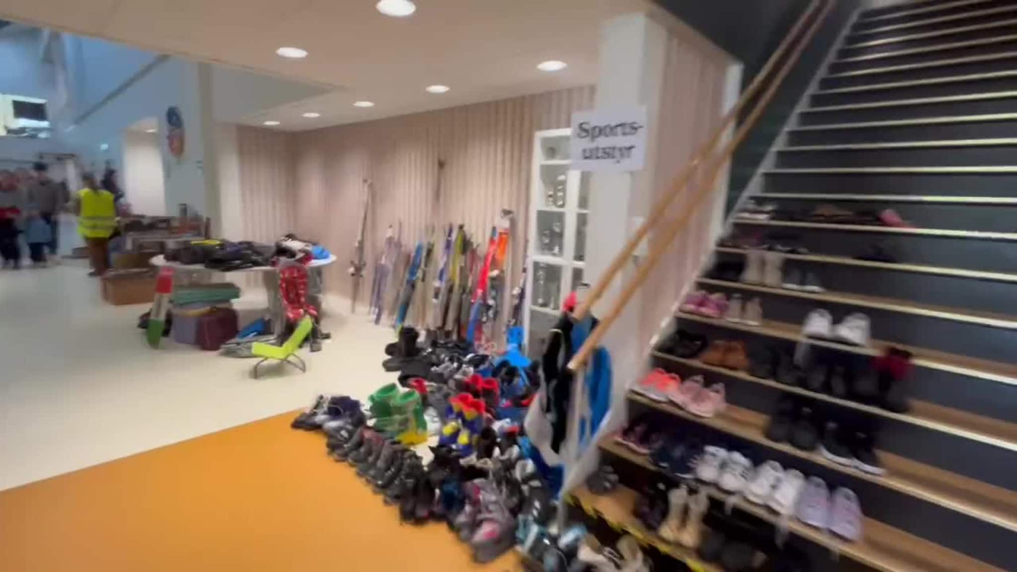 Loppemarknad på Sagstad skule