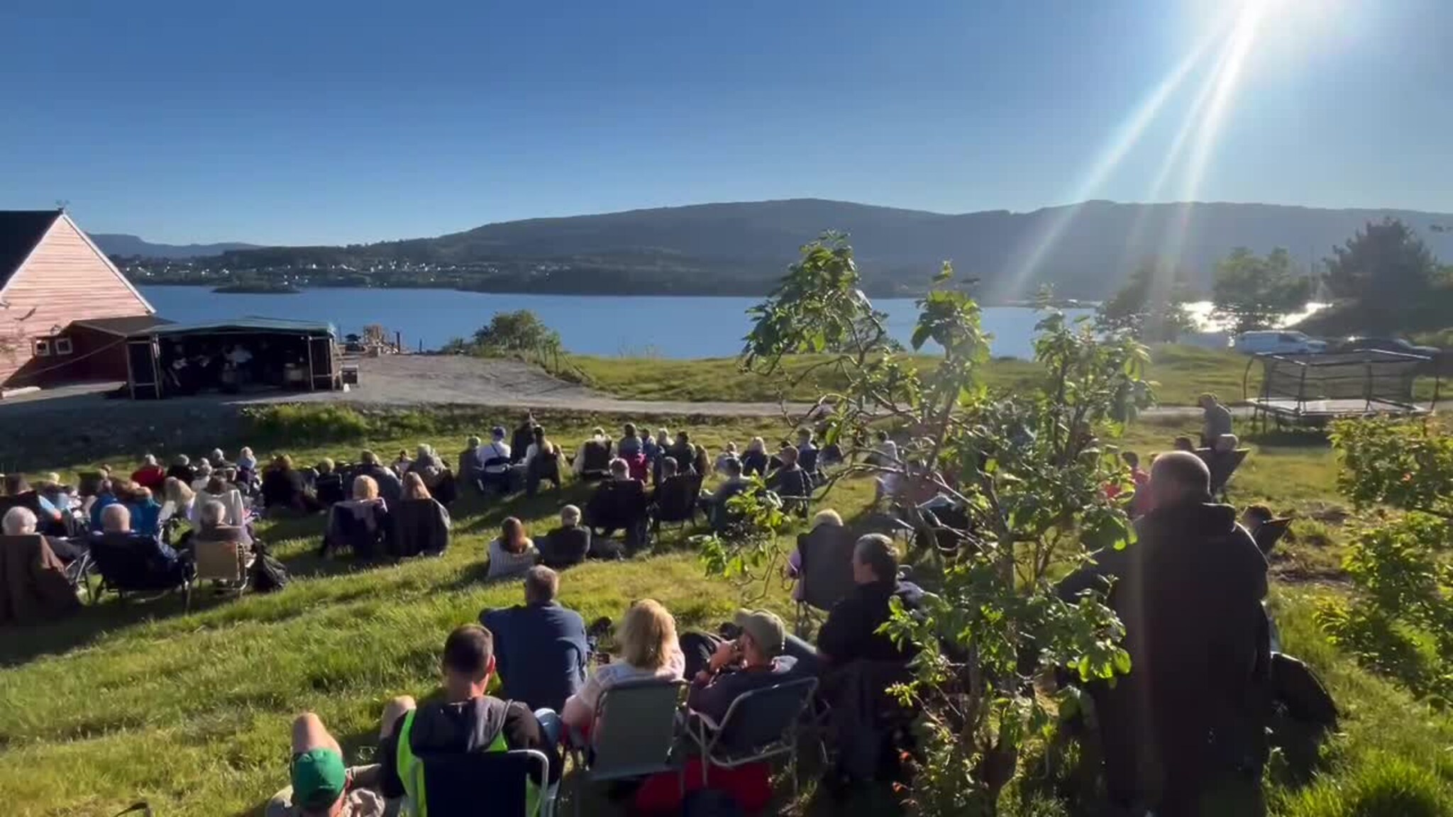 Nesten festivalstemning på Fyllingsnes