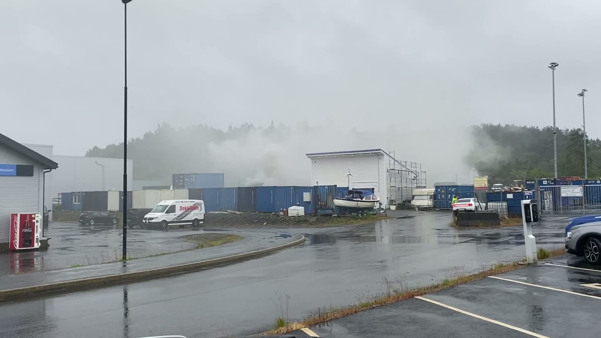 Brann på NGIR Mjåtveit