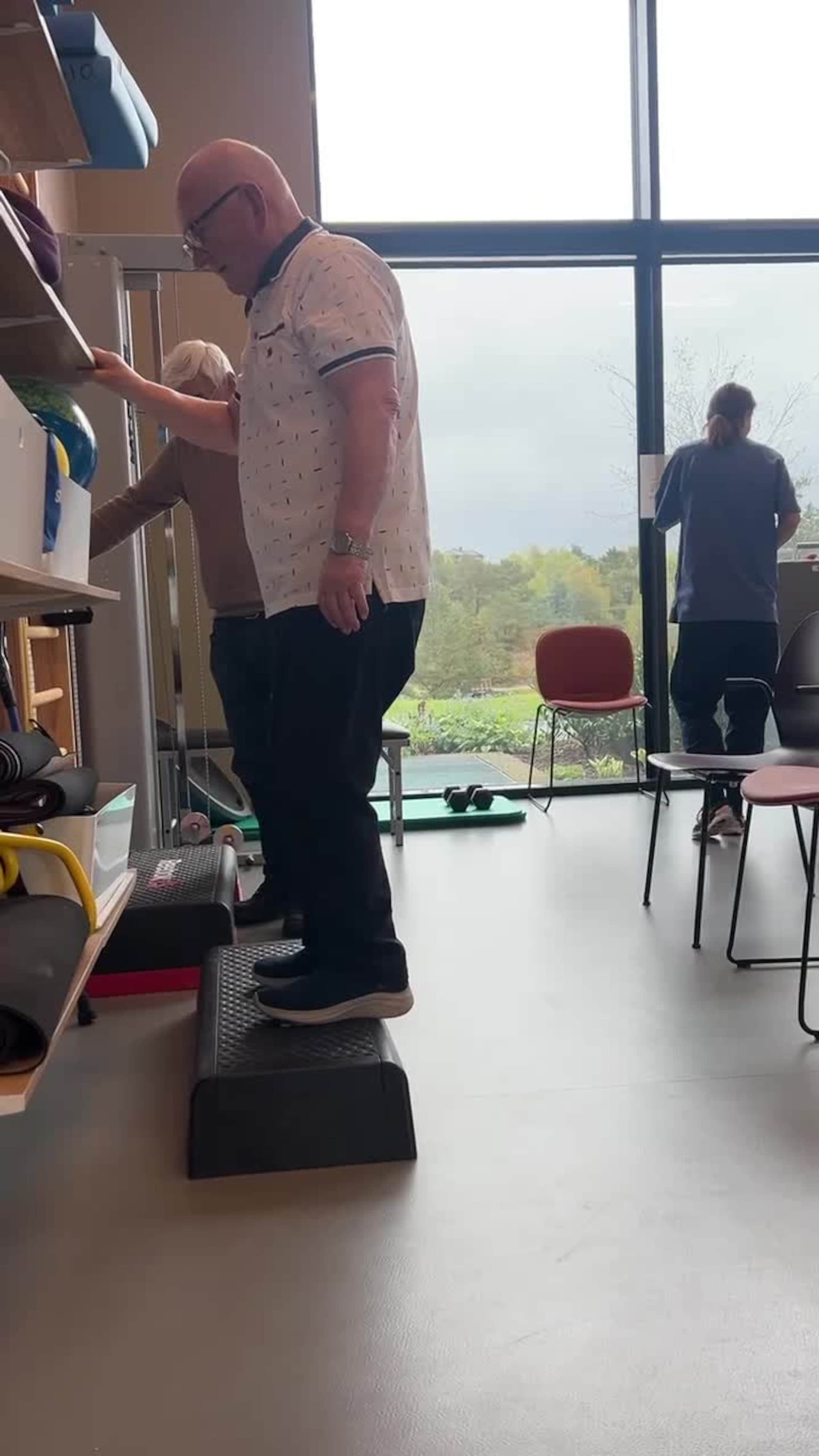 Treningsøving på Helsehuset