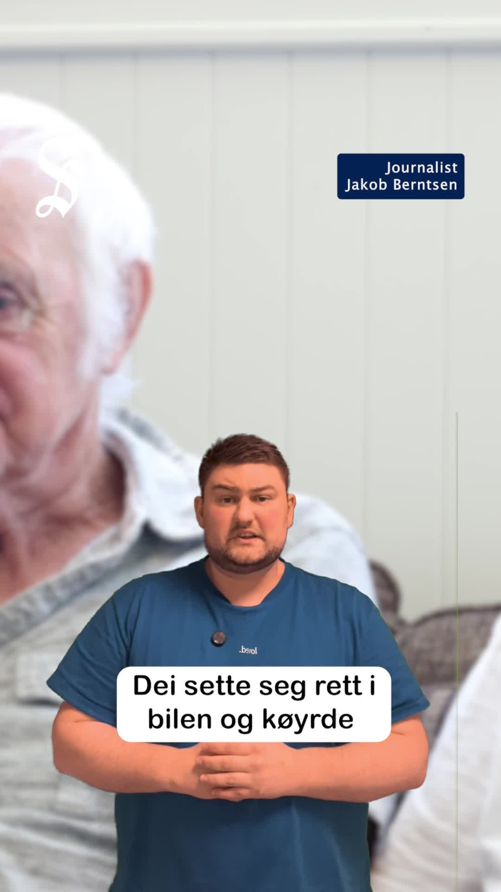 Huset gjekk opp i flammar