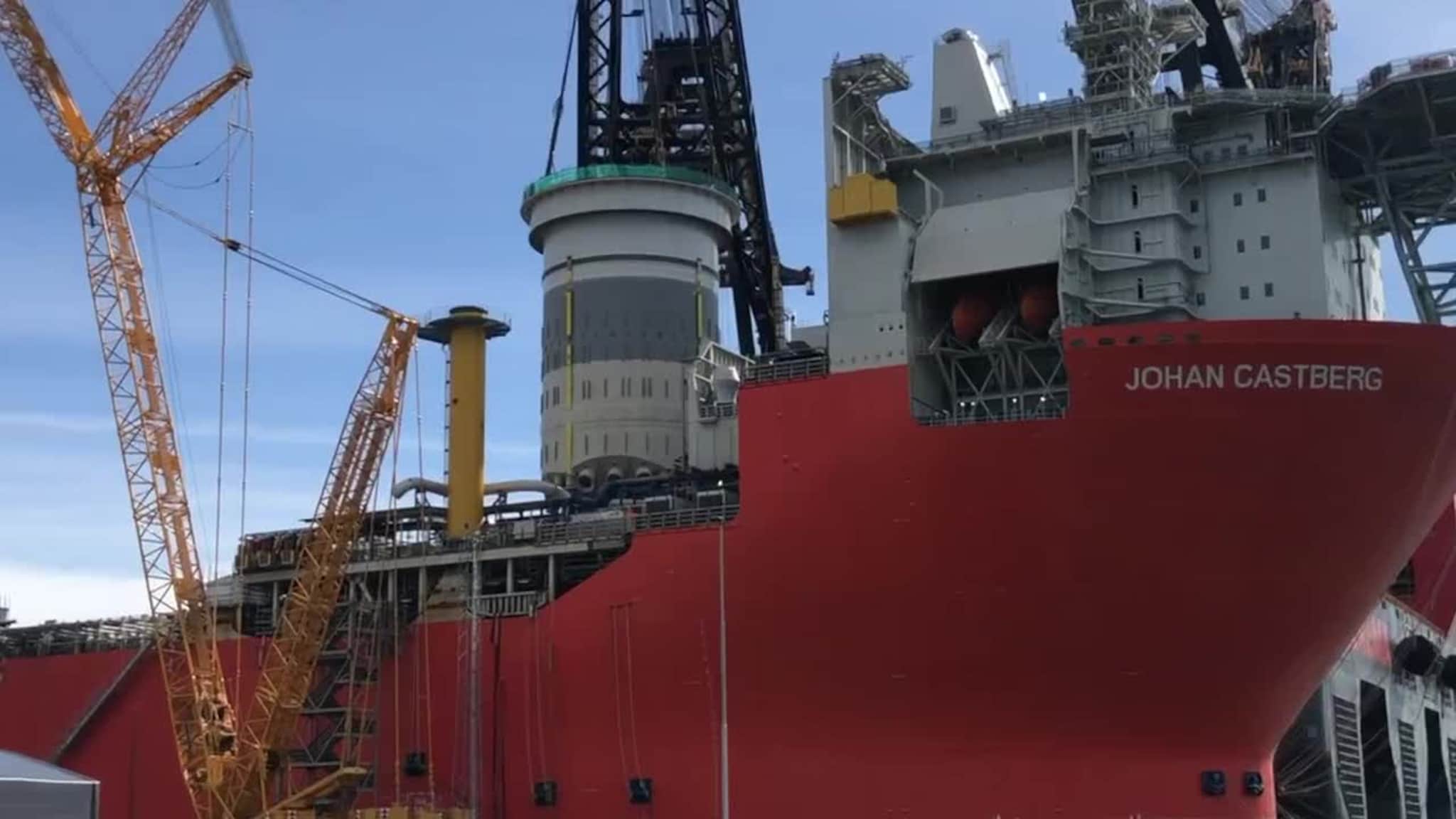 Modulløft Johan Castberg