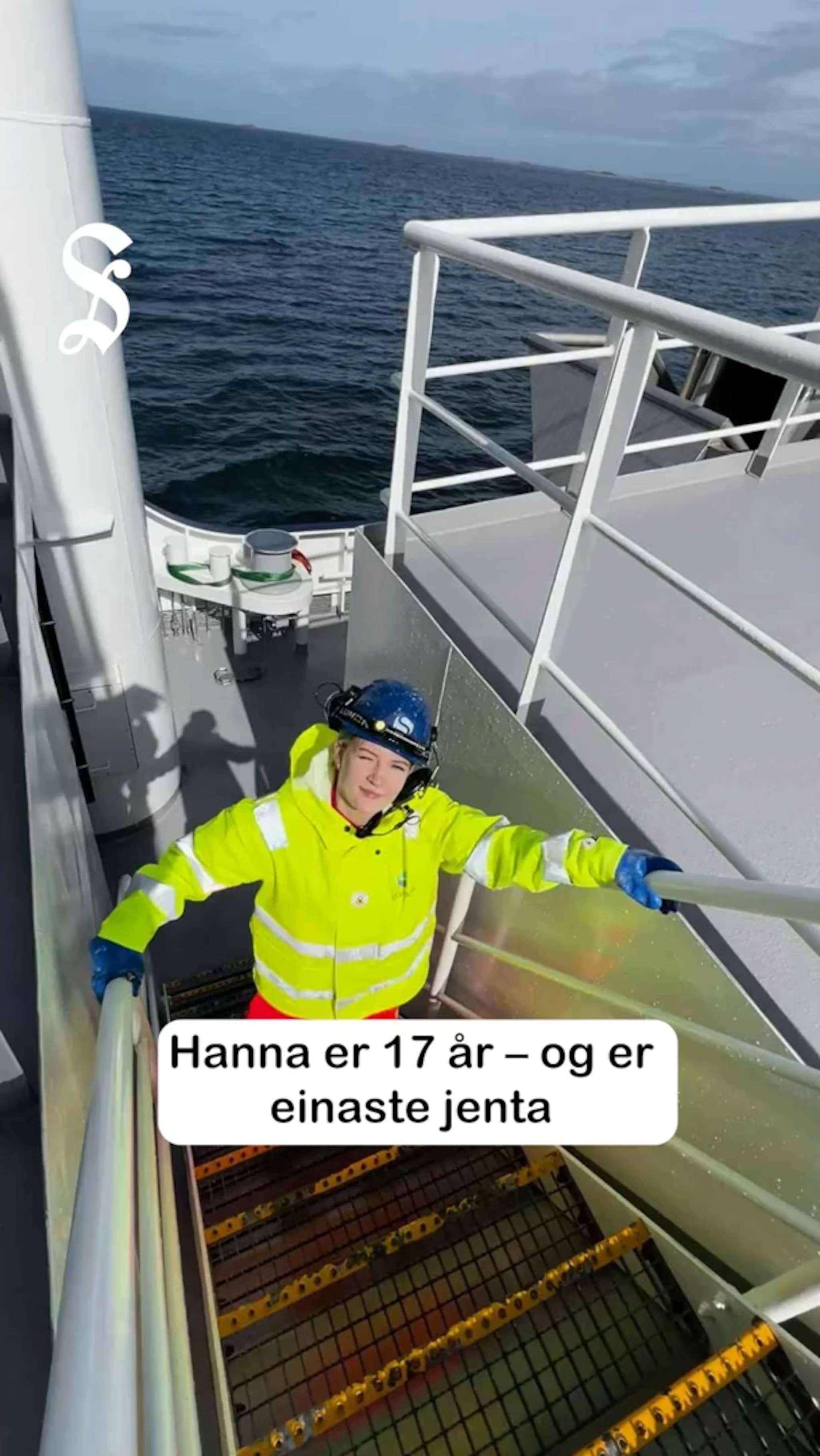 Hanna vil bli styrmann