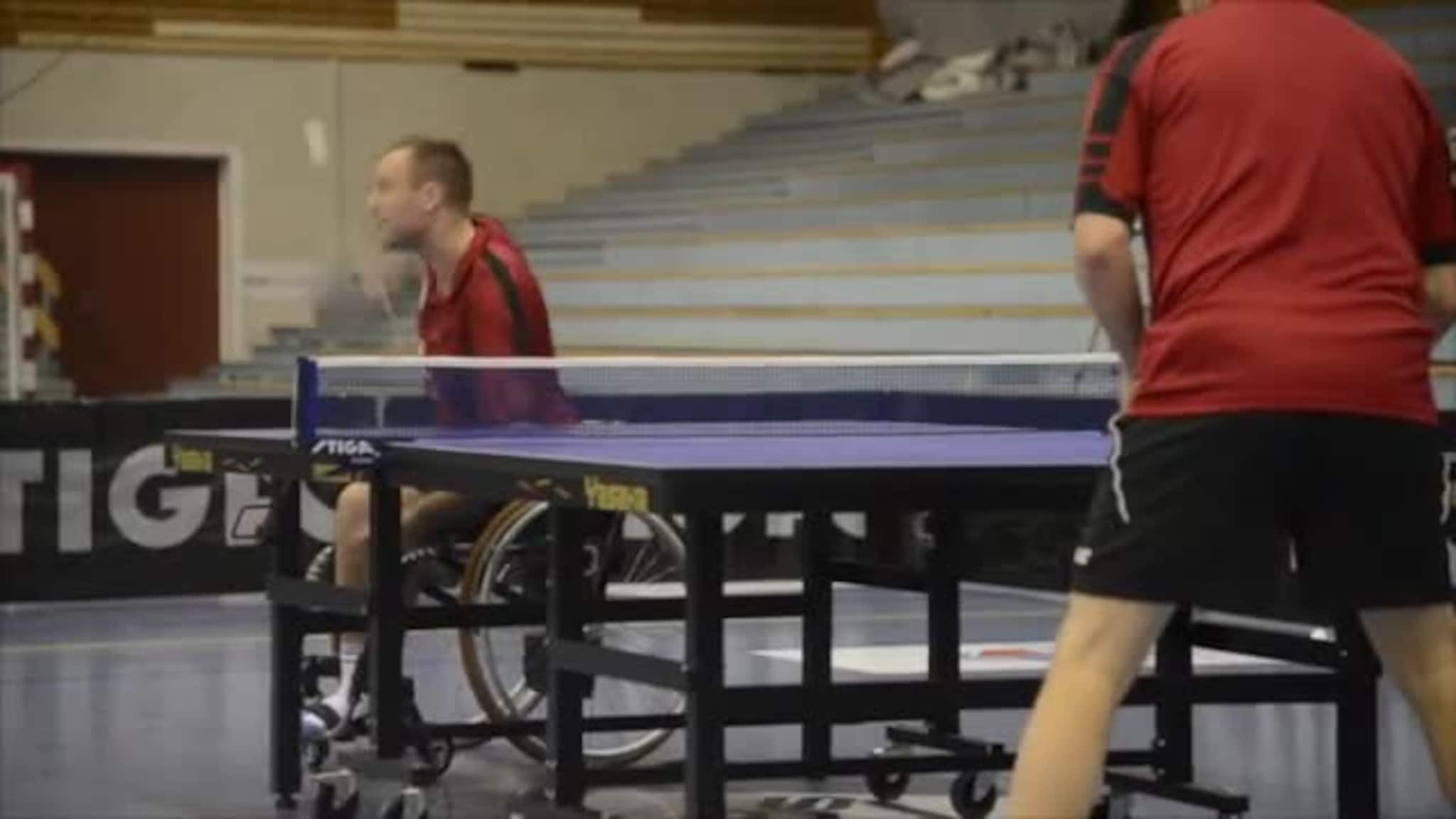 Stjernespekka bordtennisshow