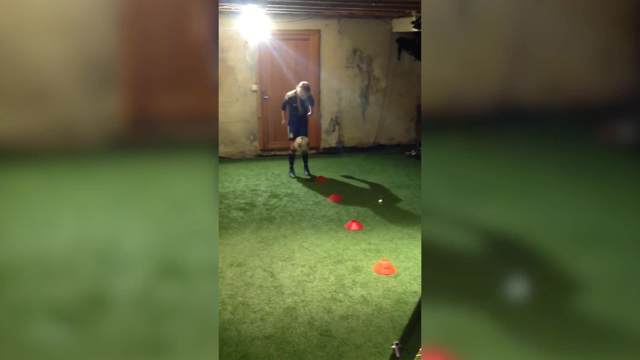 Cille med 100 på triksen