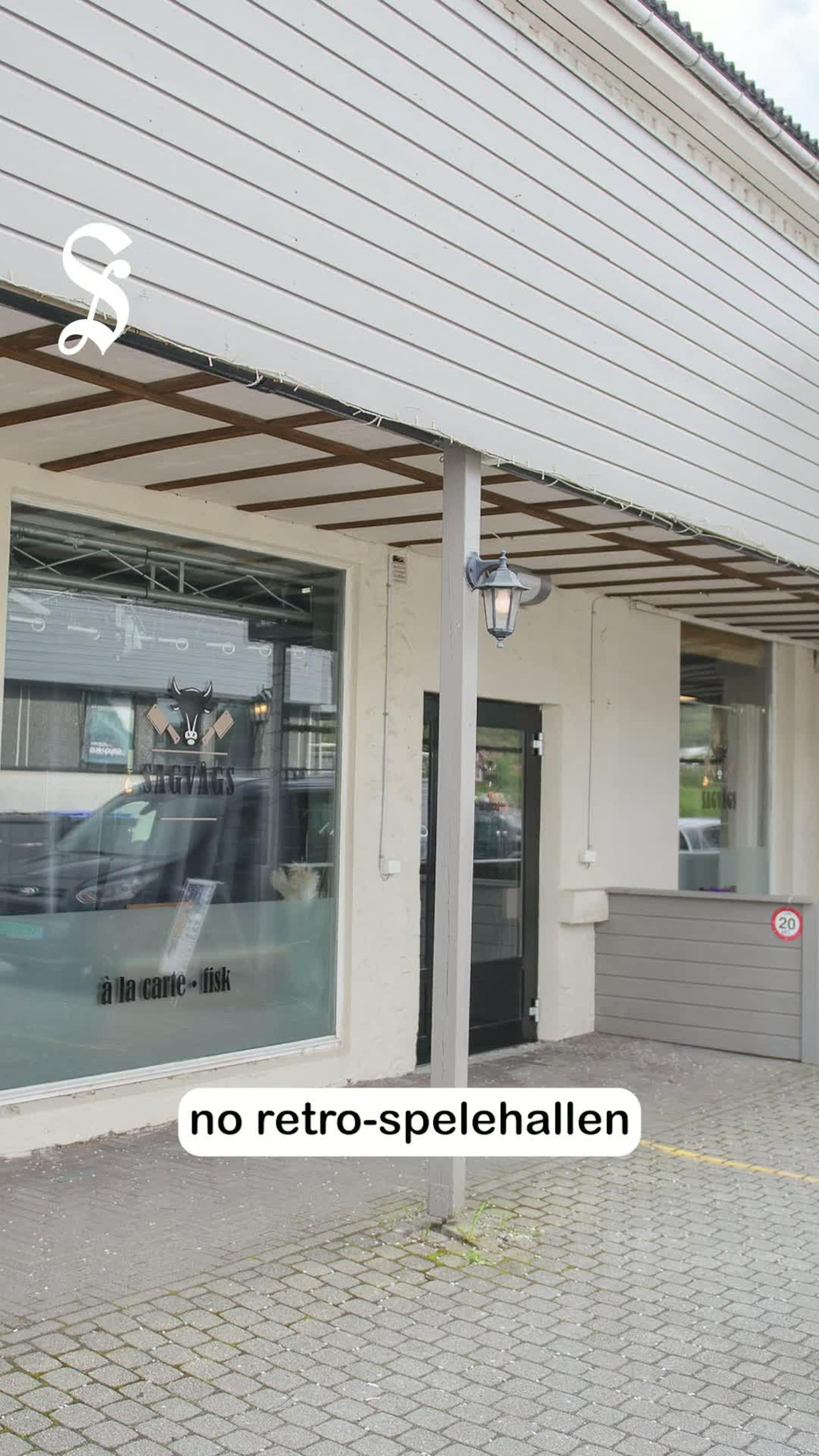 Opnar spelehall i Sagvåg