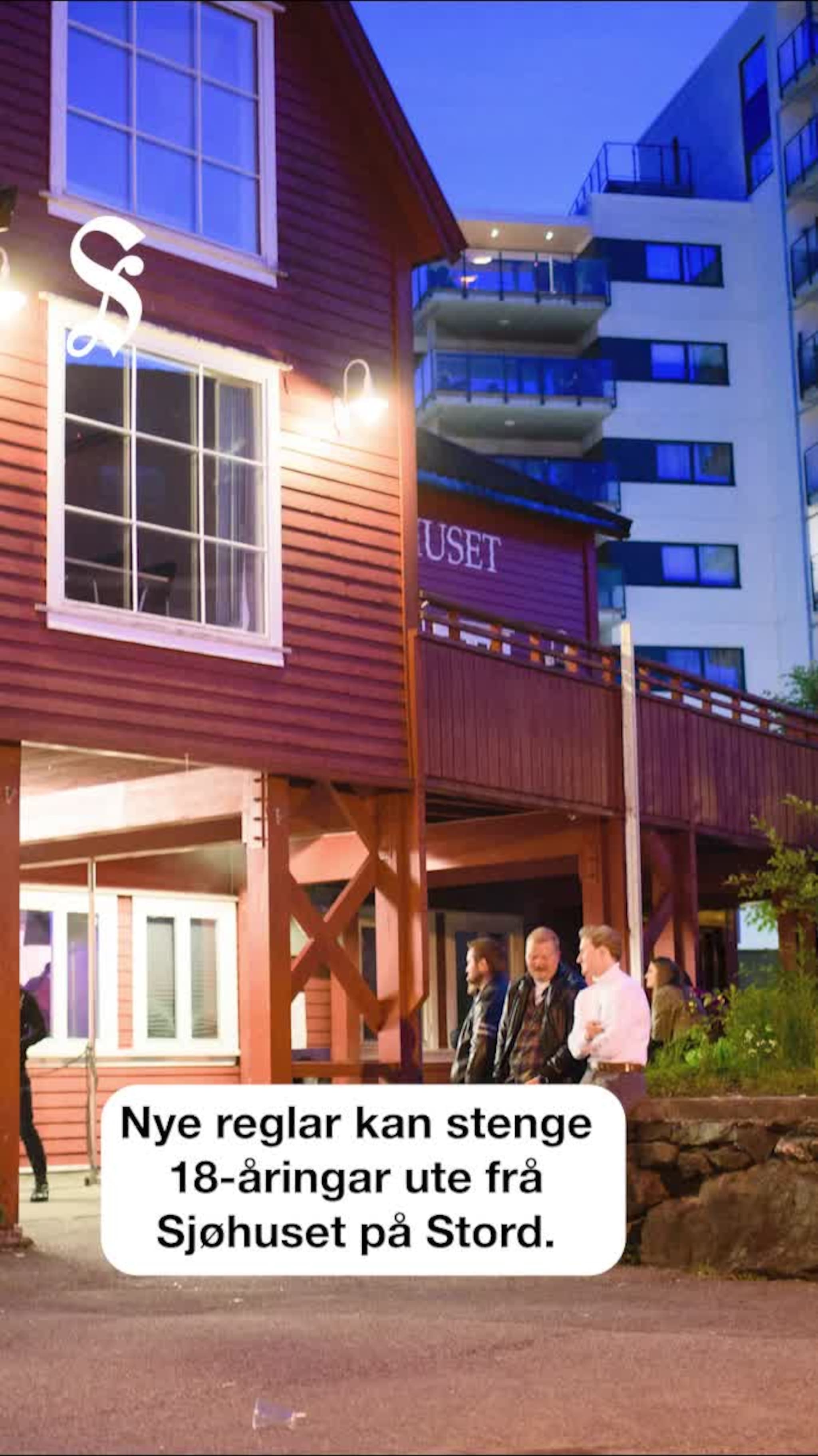 Nye reglar kan stenge 18-åringar ute frå Sjøhuset