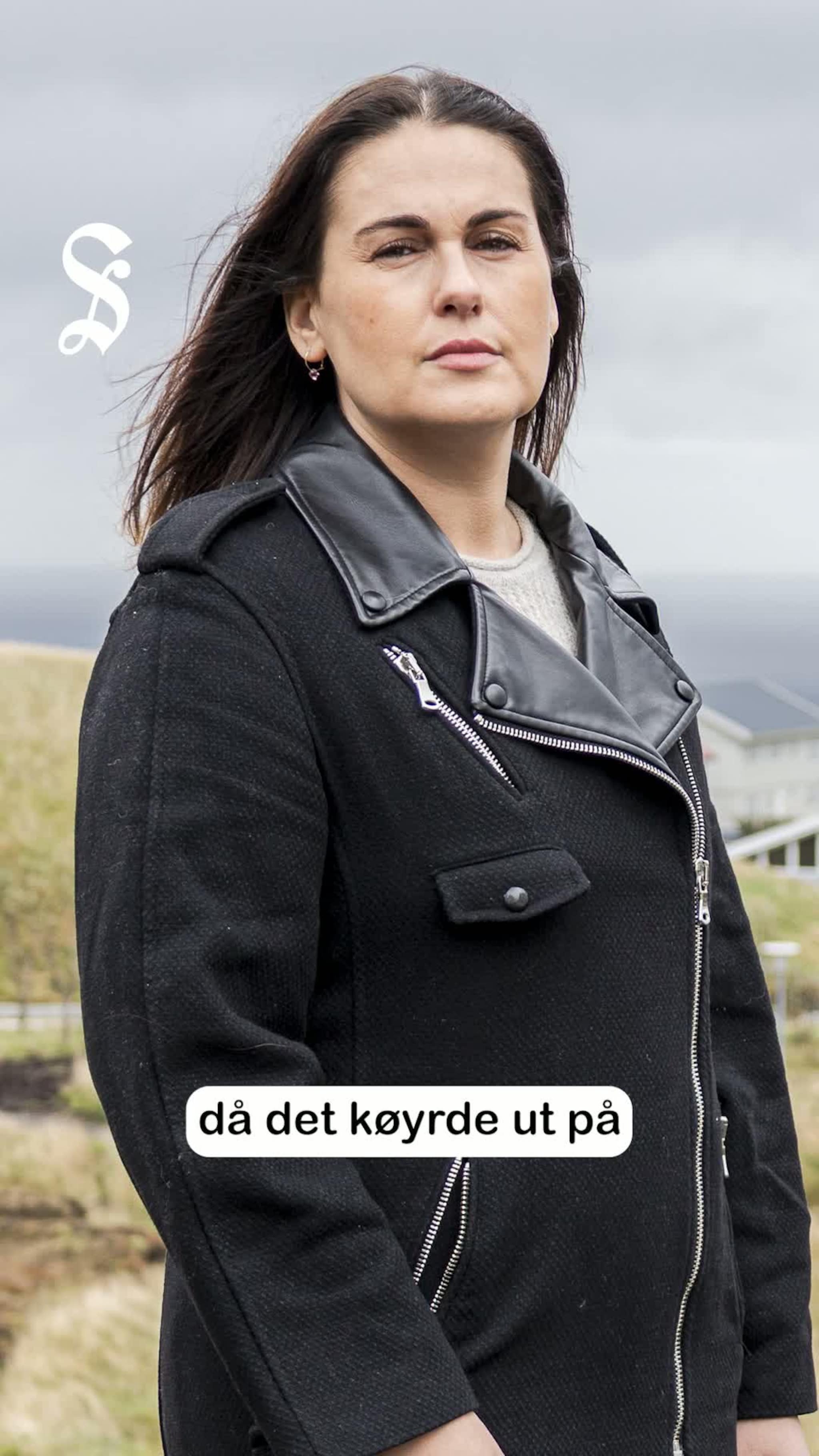 Maibritt såg flyet knekka