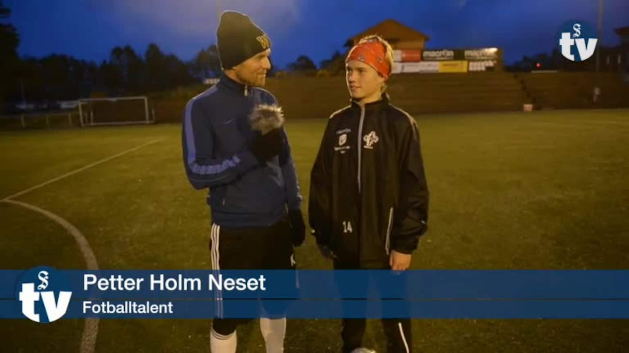 Petter (14) blei utfordra av Sunnhordland