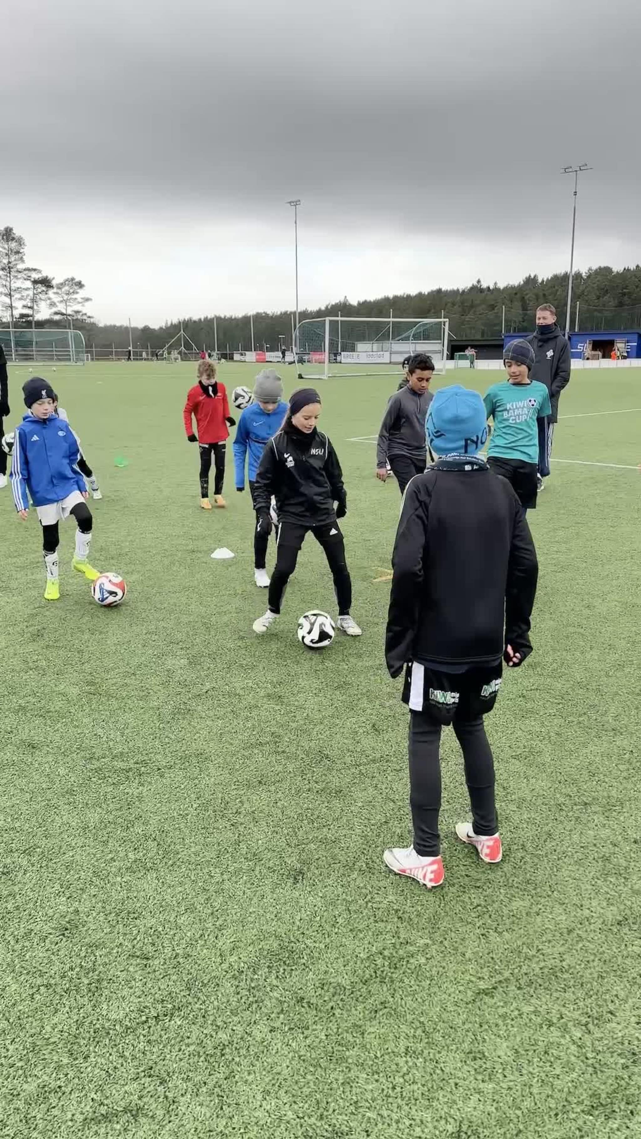 Fotballskule på Vabakkjen
