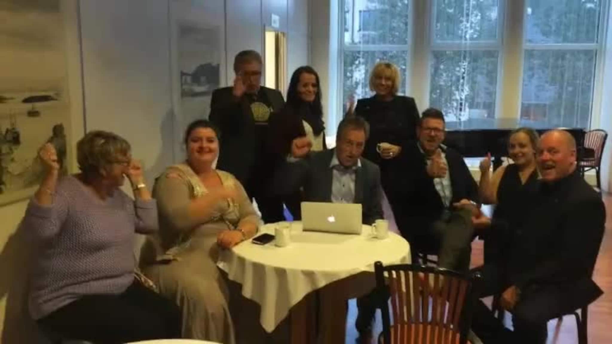 Jubel på Frp-vaken