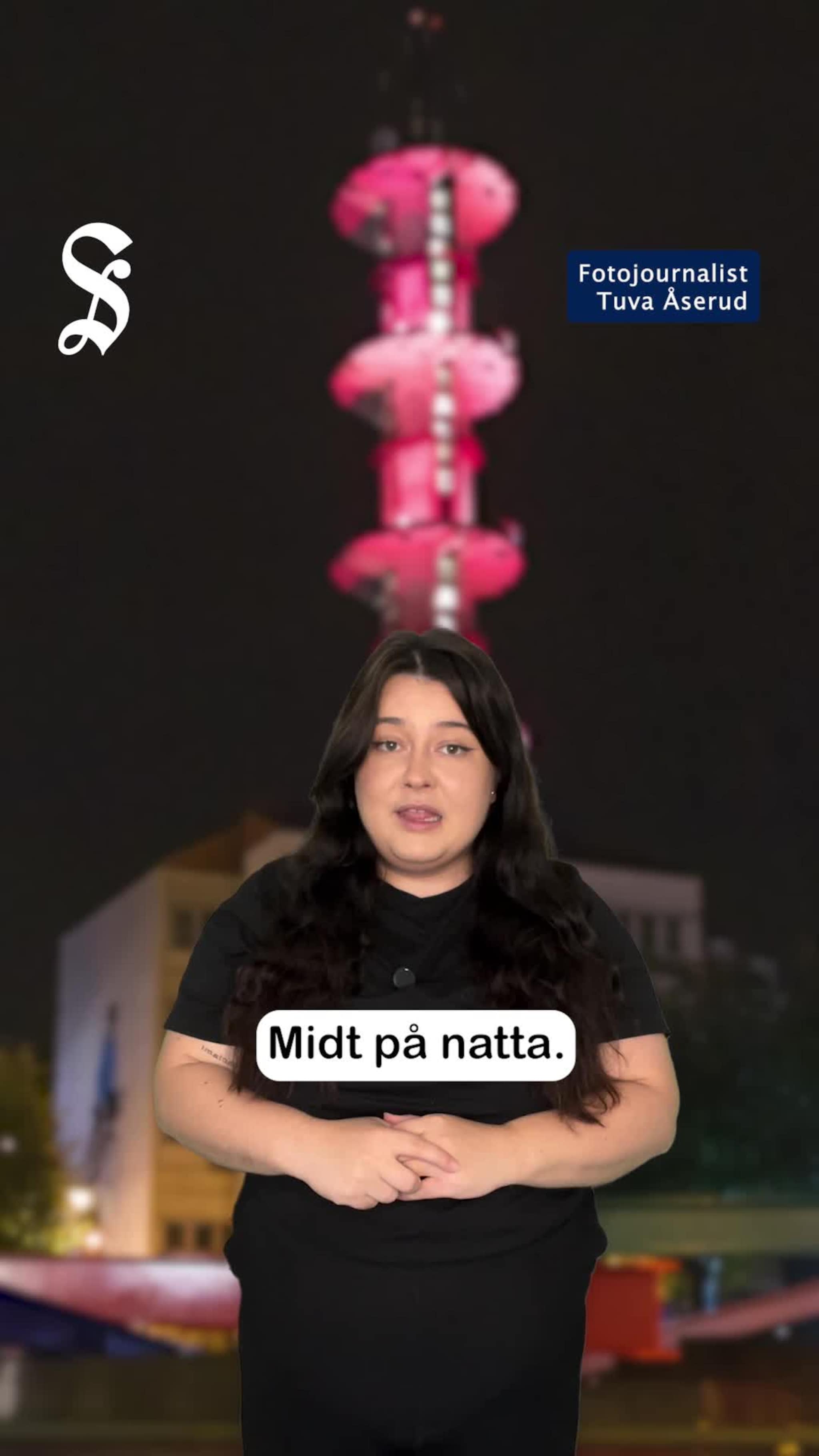 Klatra opp i teletårnet