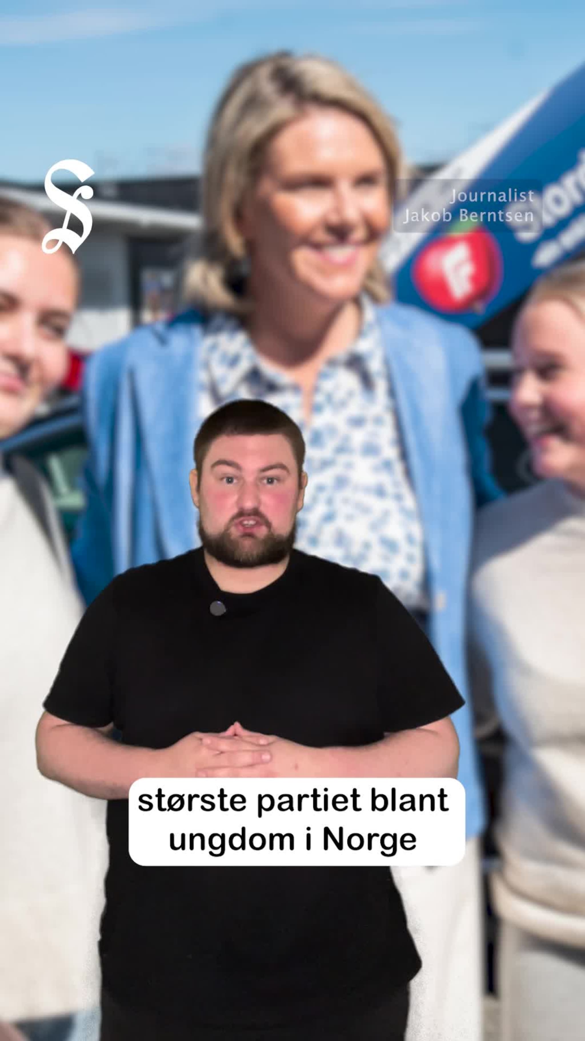 Frp til topps i skulevalet