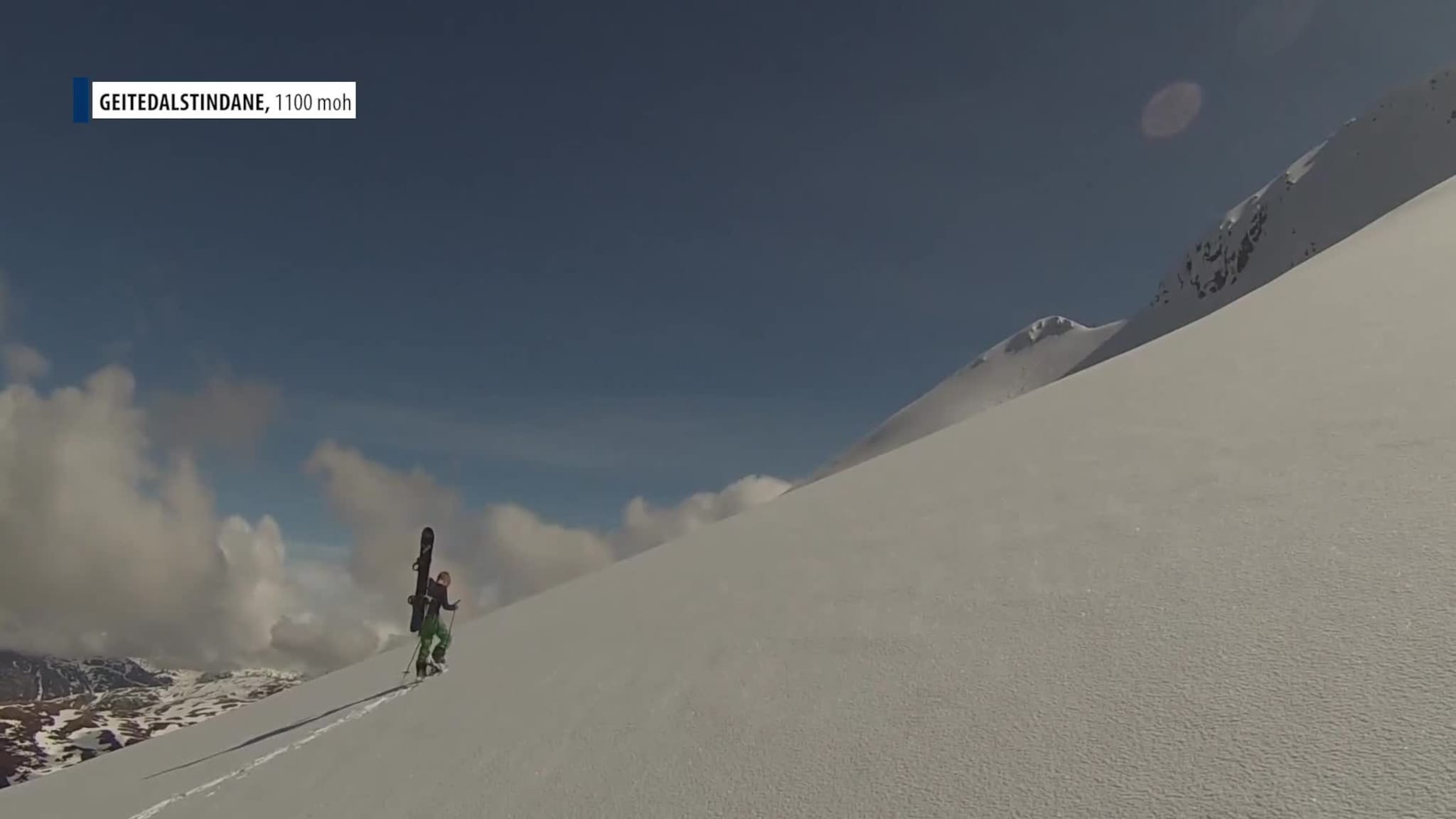 Sjå Viljar (13) setta utfor stupbratt fjellside