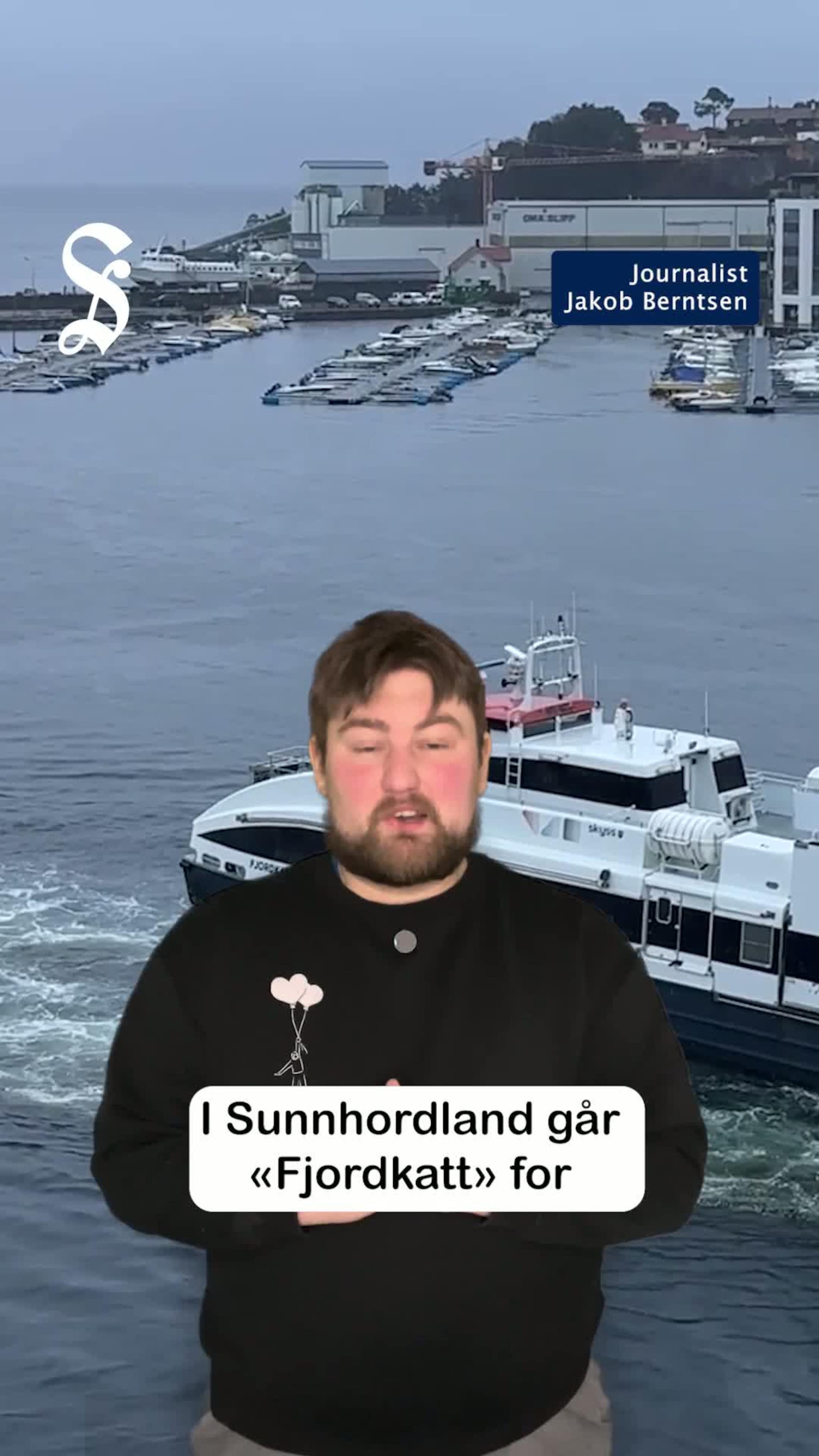 Hurtigbåt går for sakte.