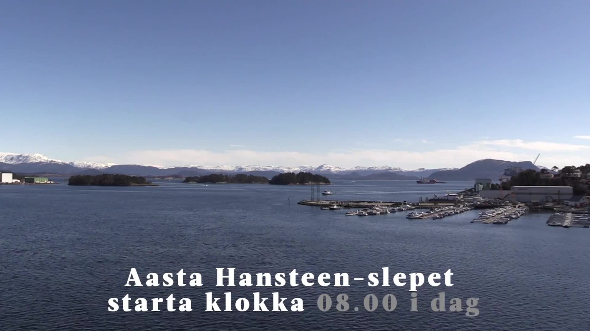 Her «suser» Aasta Hansteen forbi Leirvik