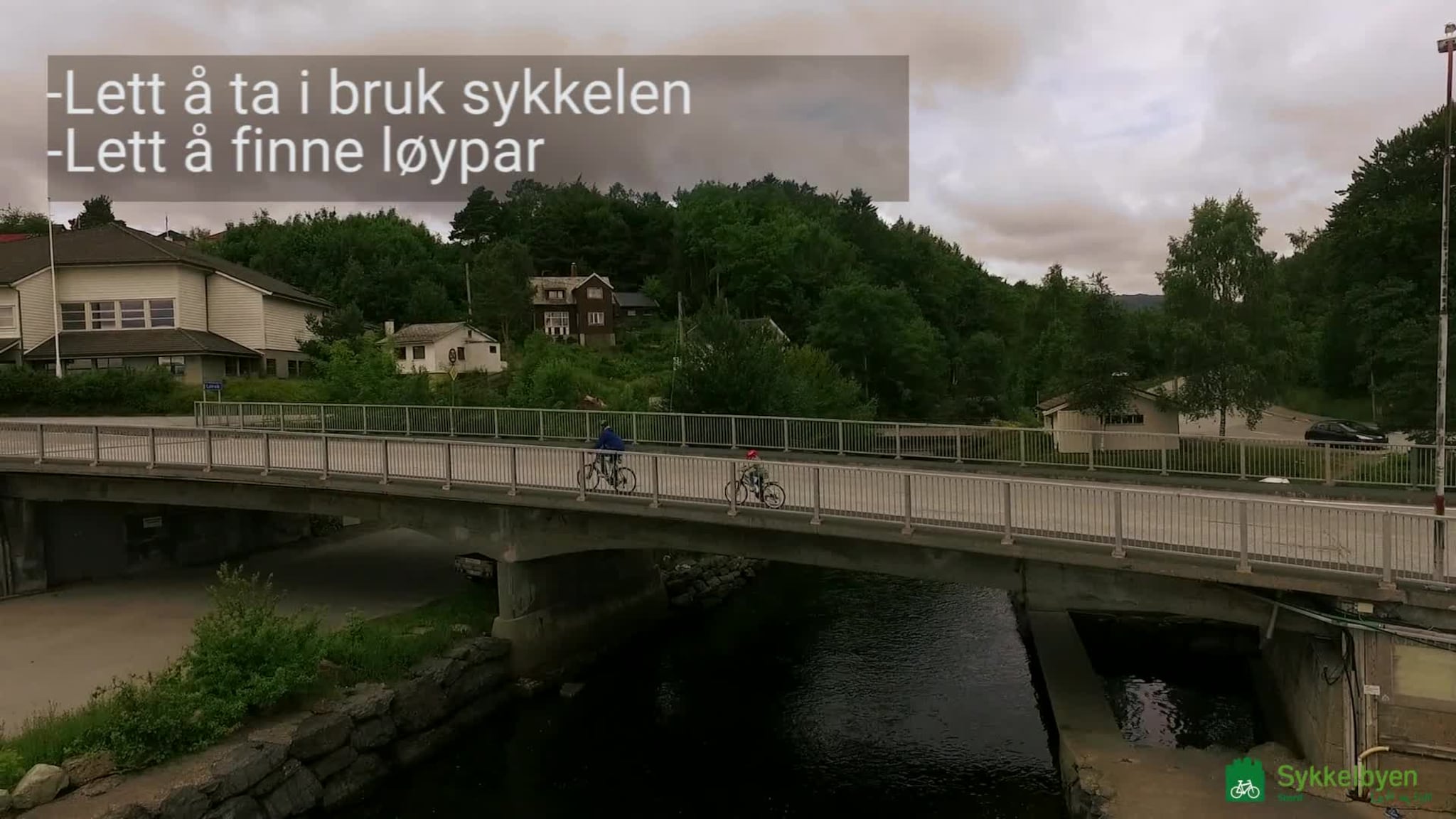 Sykkelbyen Stord – lett og tett