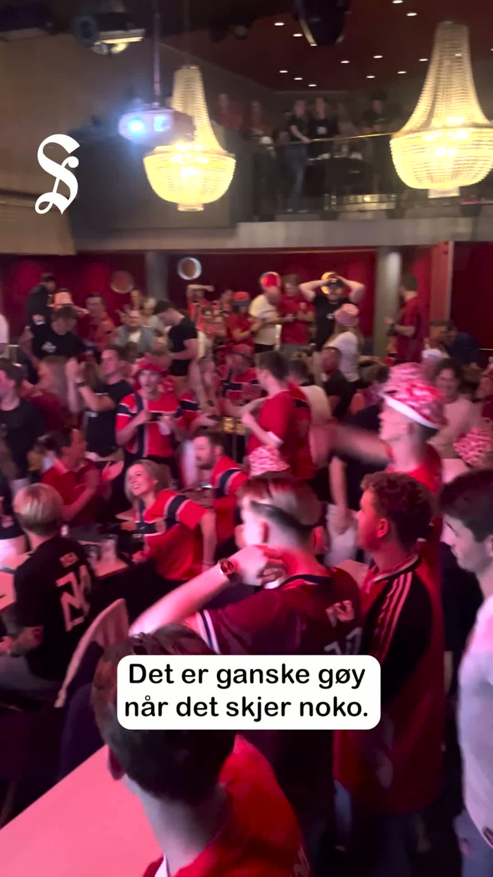 Stemninga er på topp
