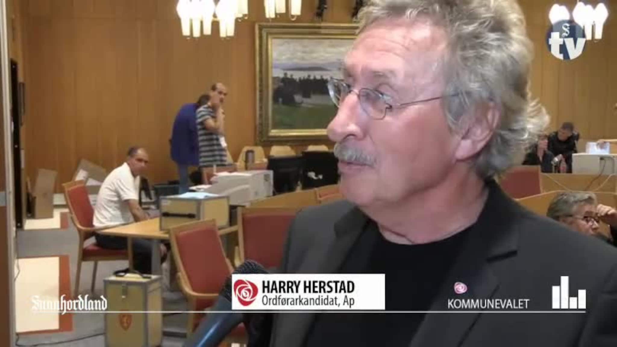 Herstad kommenterer valnatta