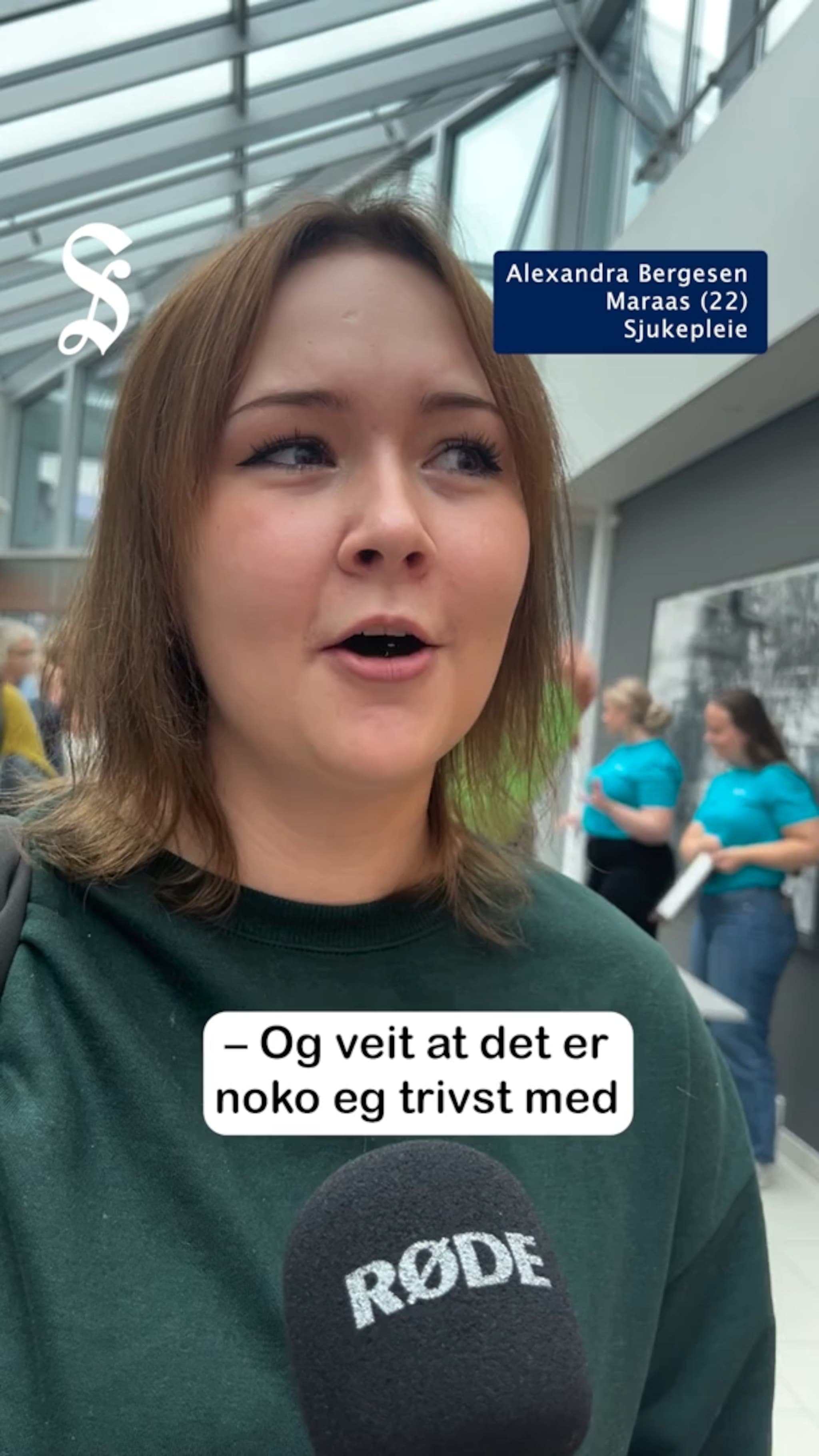 Studentane har komme til Stord