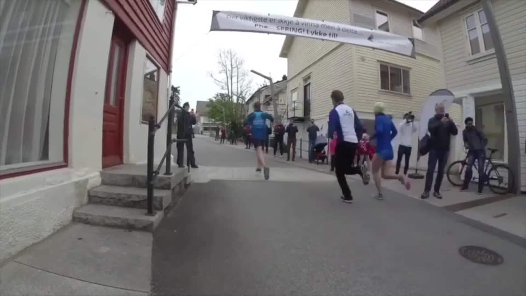 Sunnhordland Maraton 2019 frå lufta