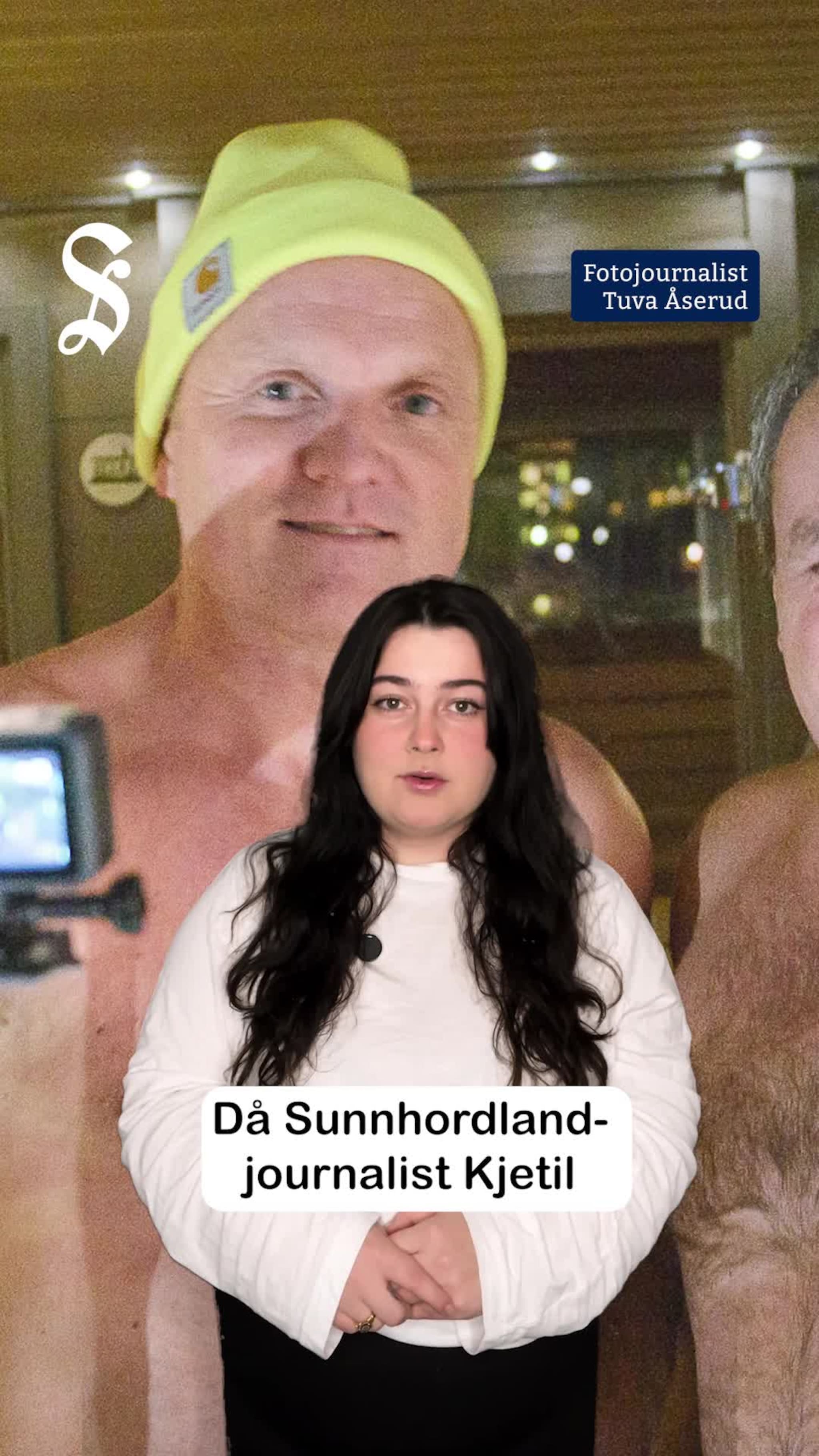 Sunnhordland blei med ordføraren på vinterbading