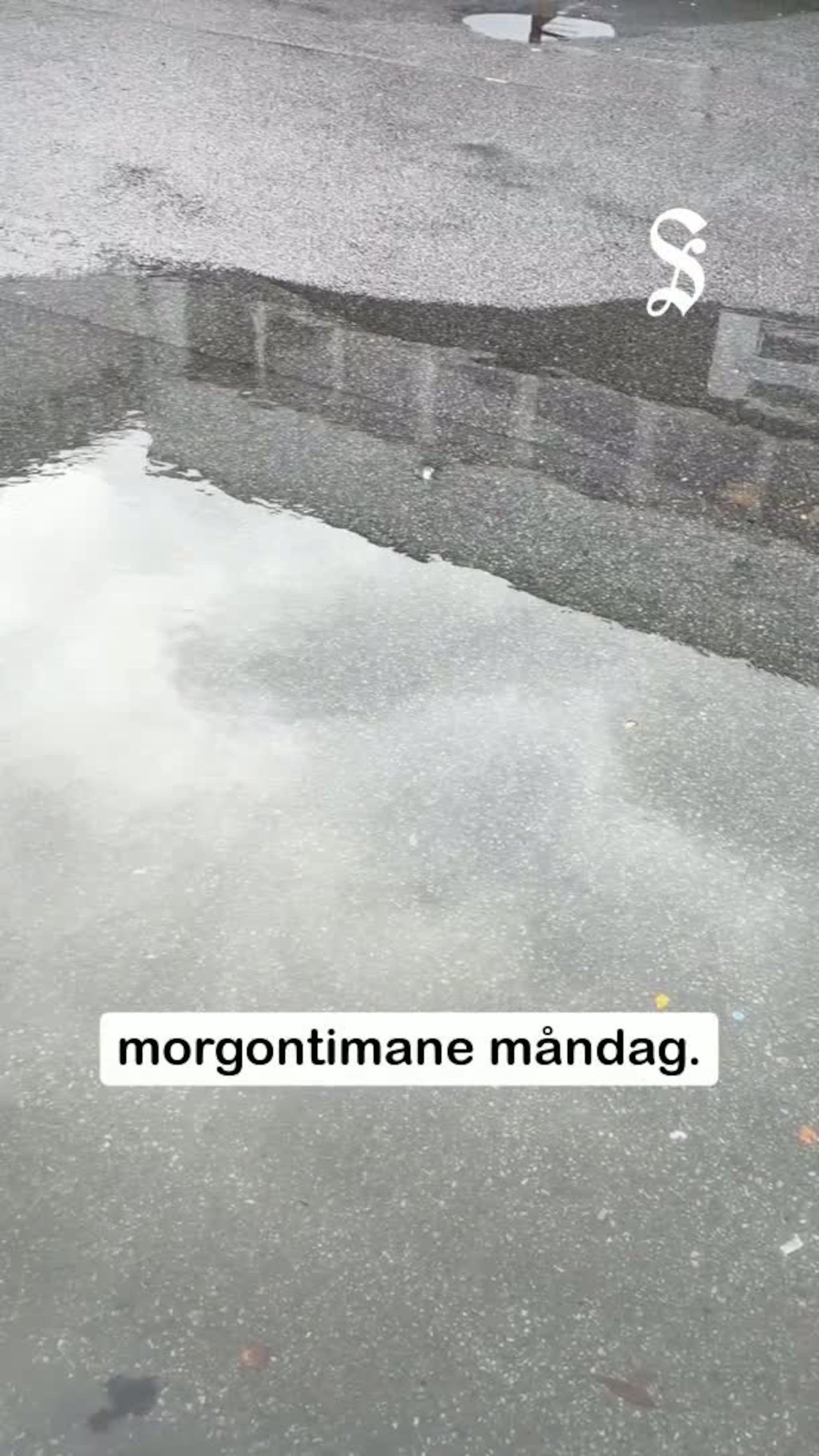 Slik såg stormfloa ut på Stord