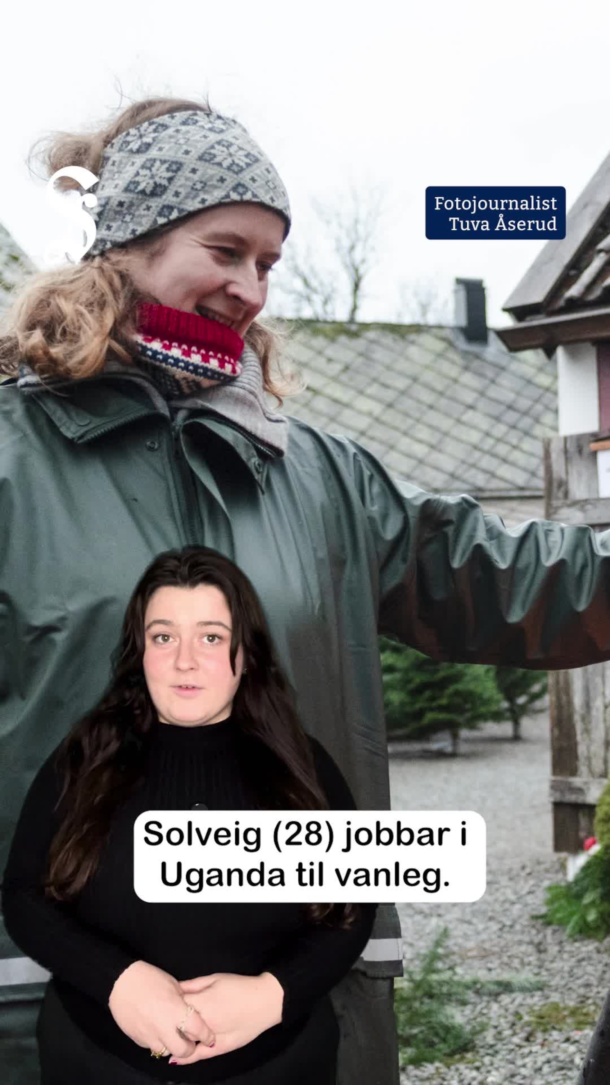 Solveig (28) sel juletre på Stord