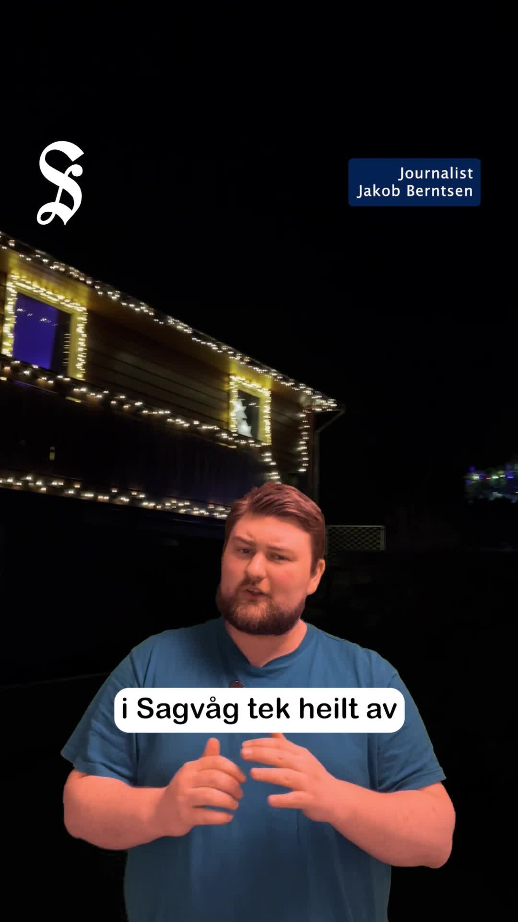Tek heilt av med julelysa