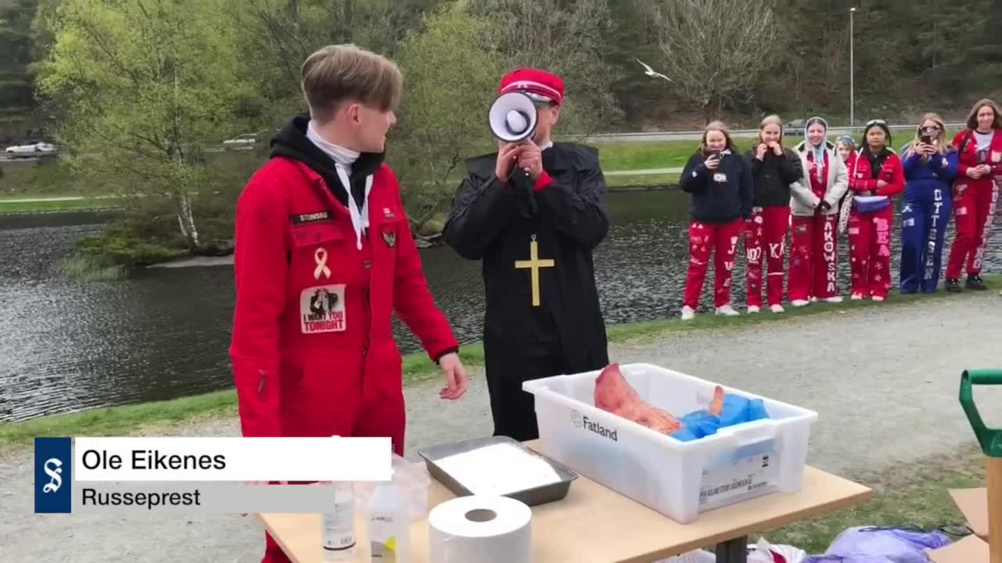 Russedåpen på Stord