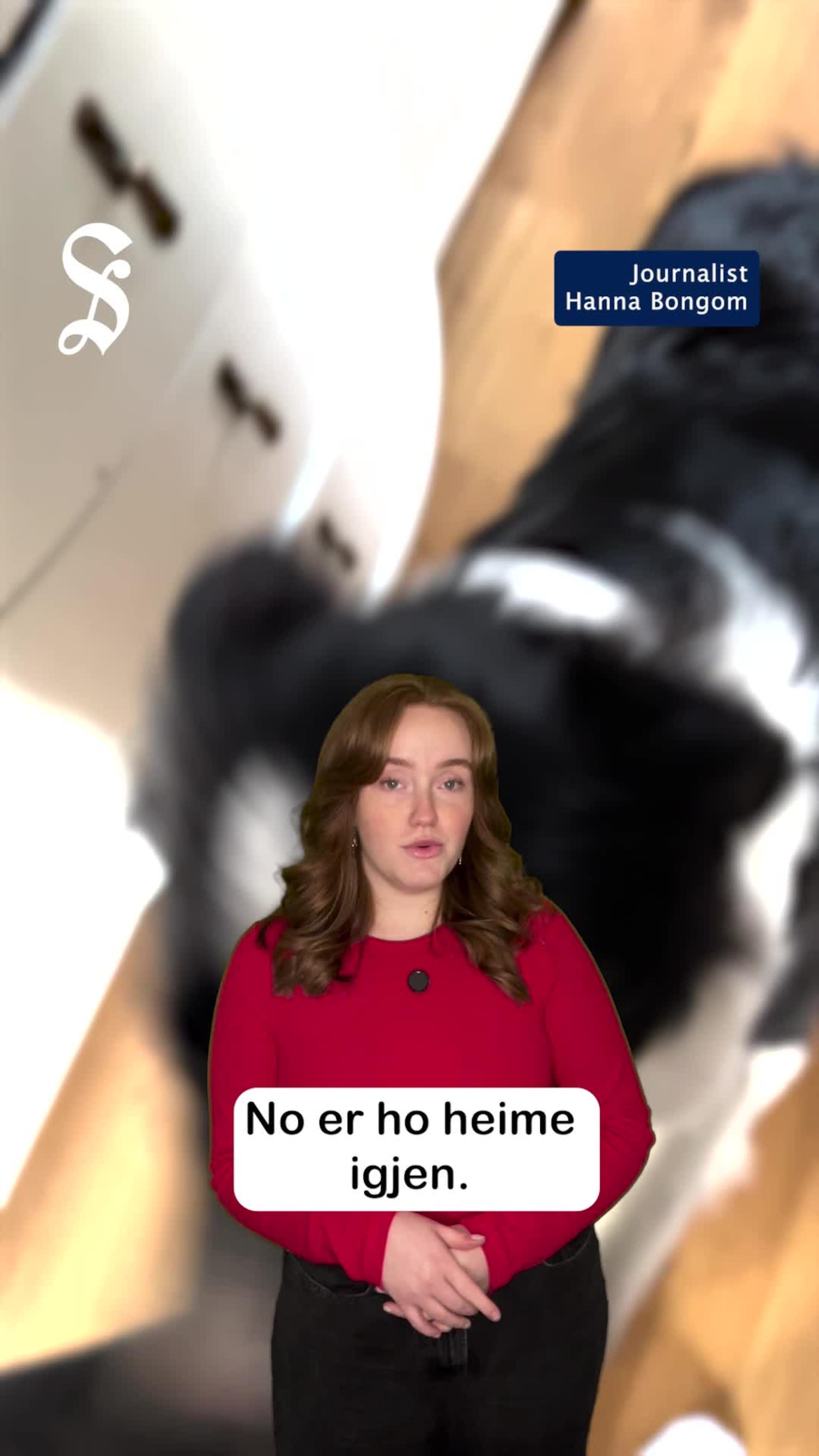 Cala var borte to netter