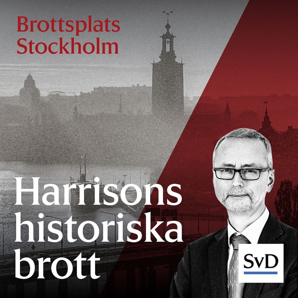 Omslag för Harrisons Historiska Brott old