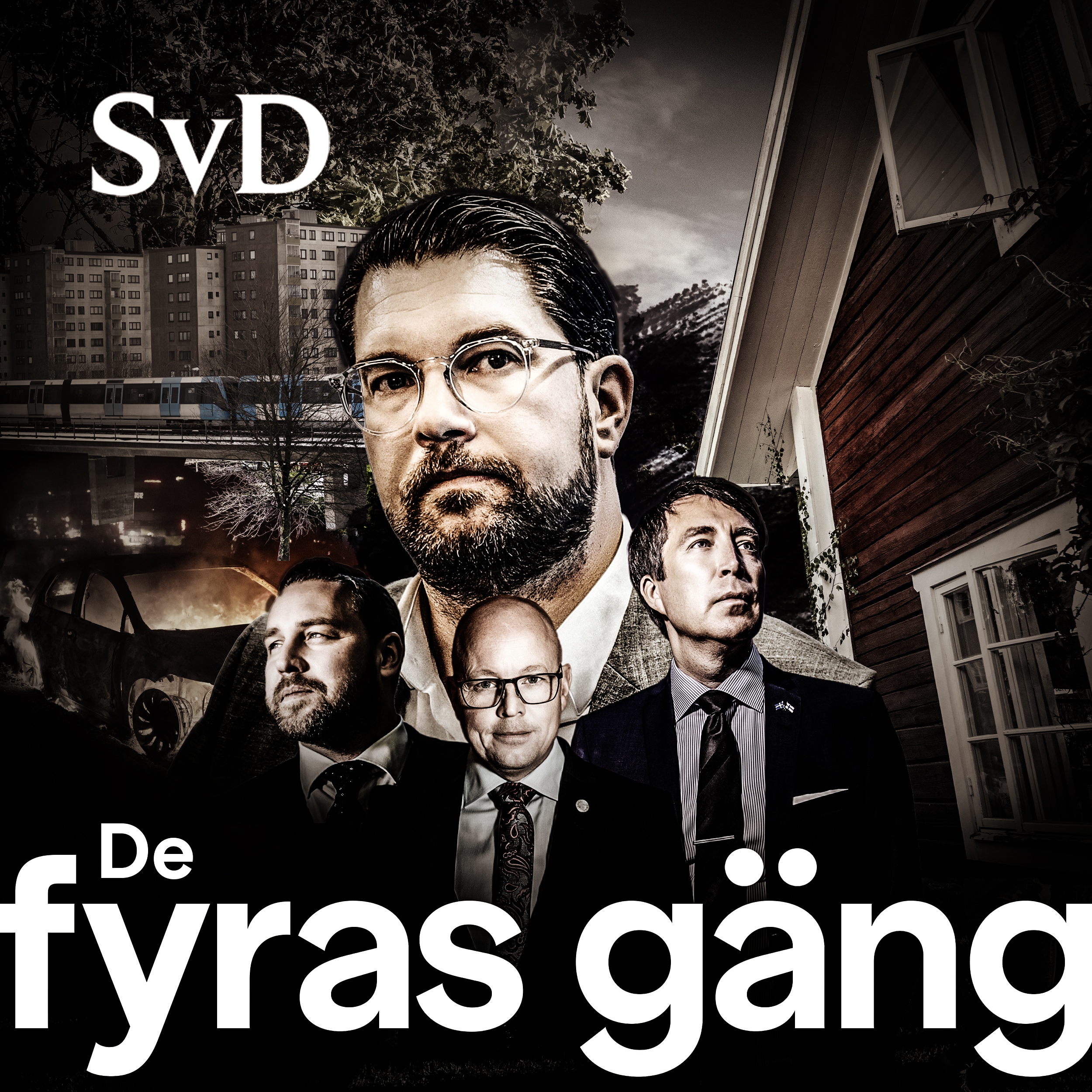 Omslag för De fyras gäng